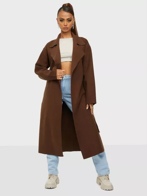 Nelly Clean Belted Coat - | Nelly.com