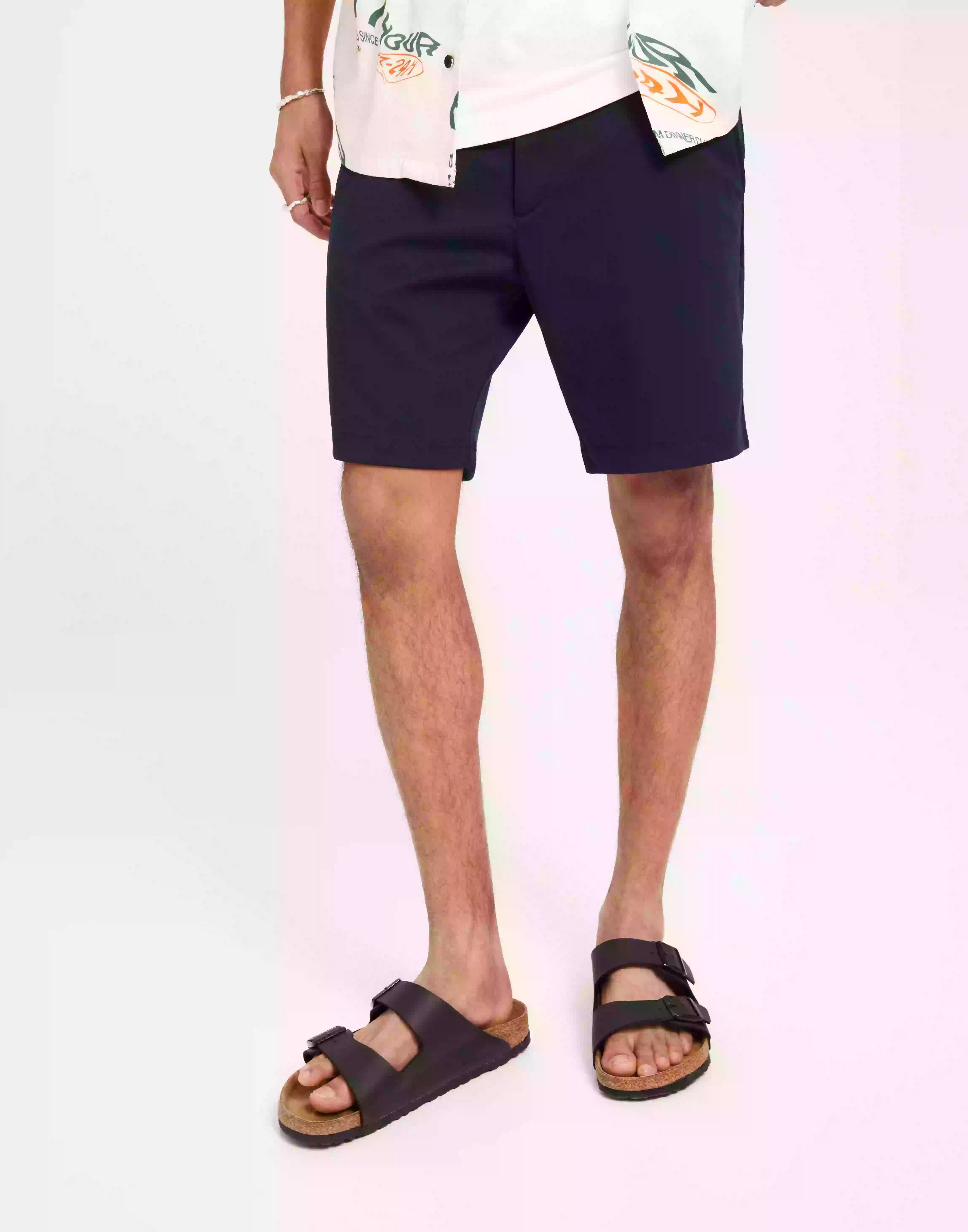 Jack & Jones Jpstphil Chino Shorts Nor Sn Chinoshorts Navy Blazer Solid