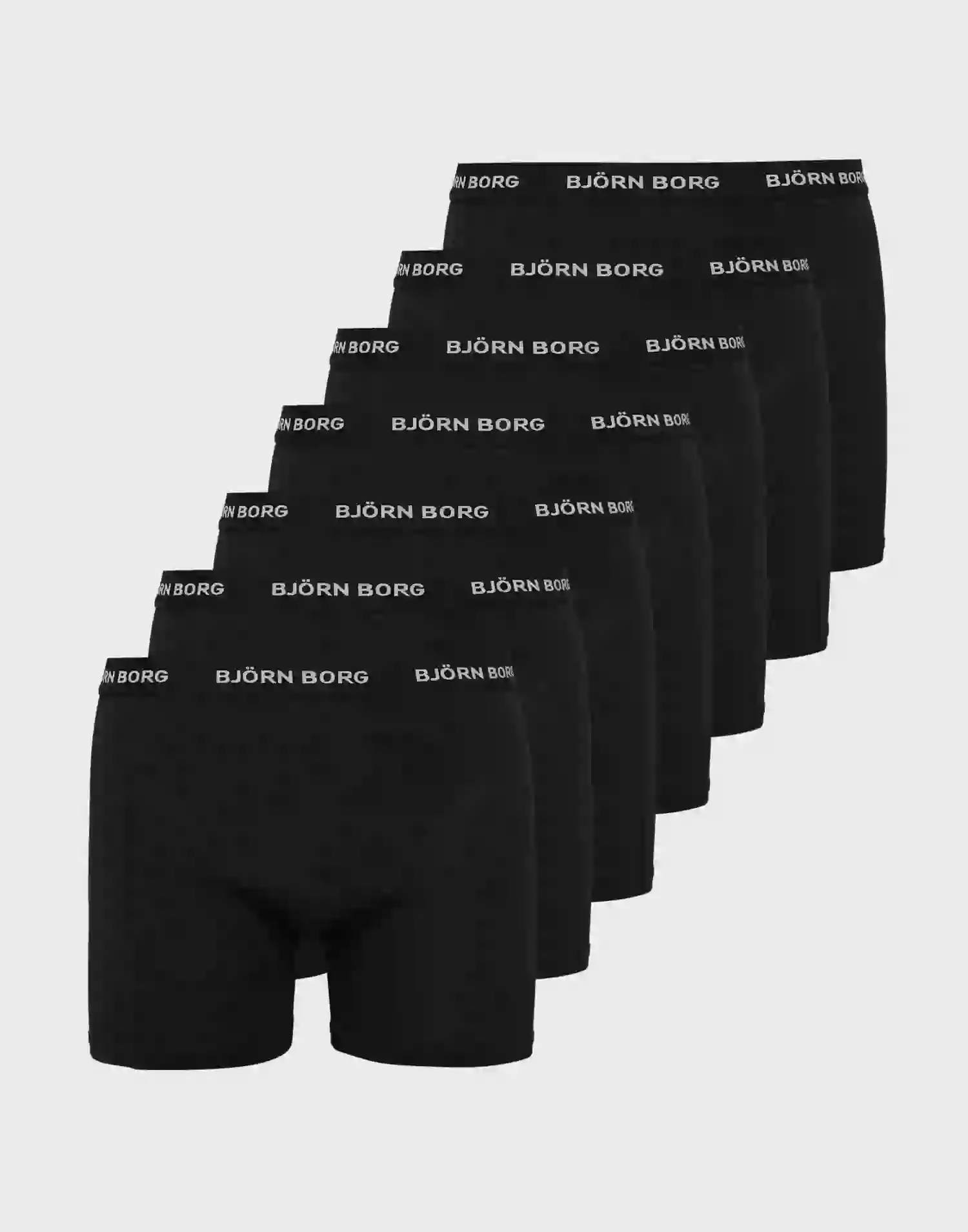 Björn Borg Essential Boxer 7p Boxershorts Black