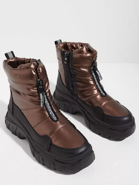 Køb Duffy Zip Boots - Bronze | Nelly.com