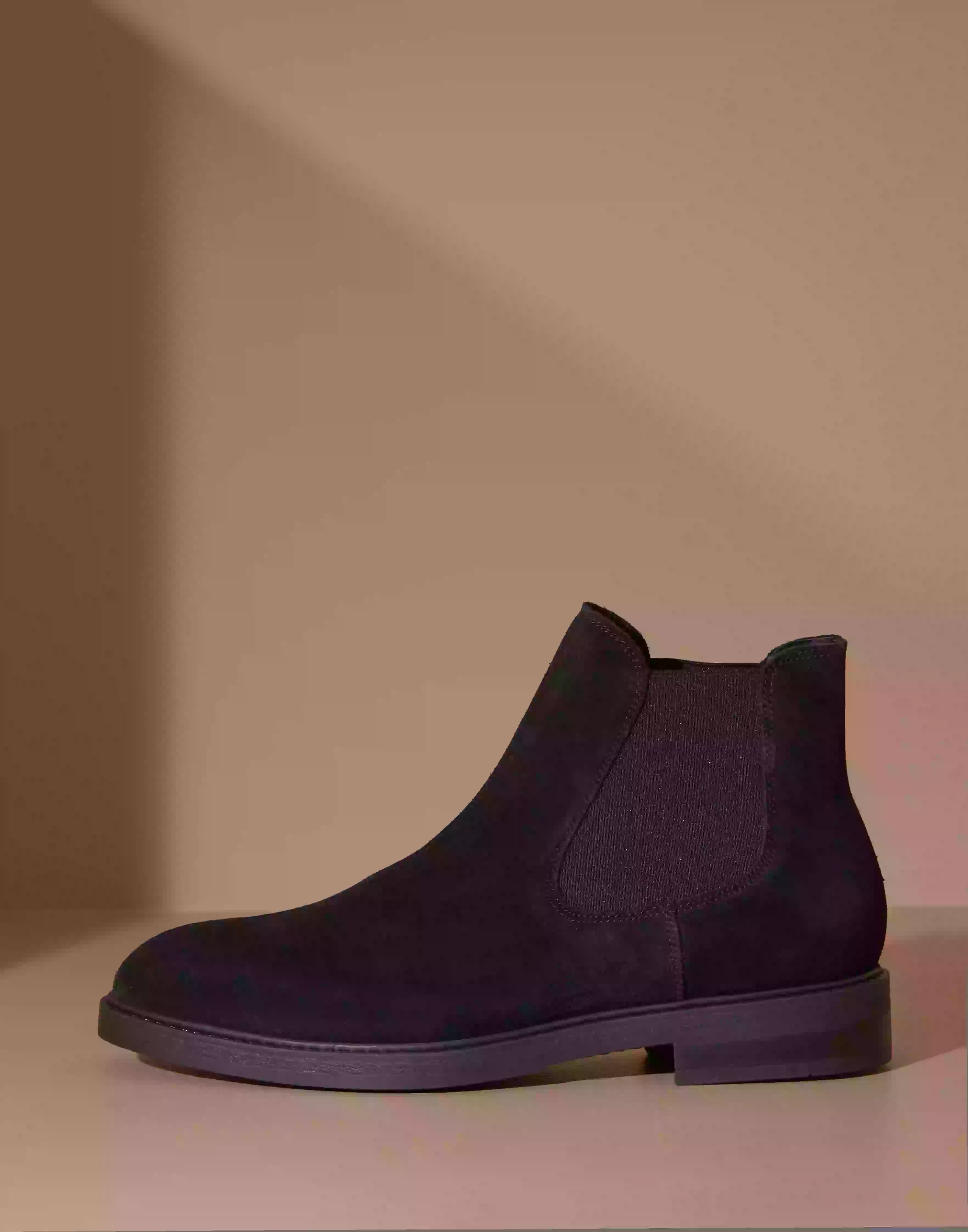 Selected Homme Slhblake Suede Chelsea Boot Noos Chelsea boots Black