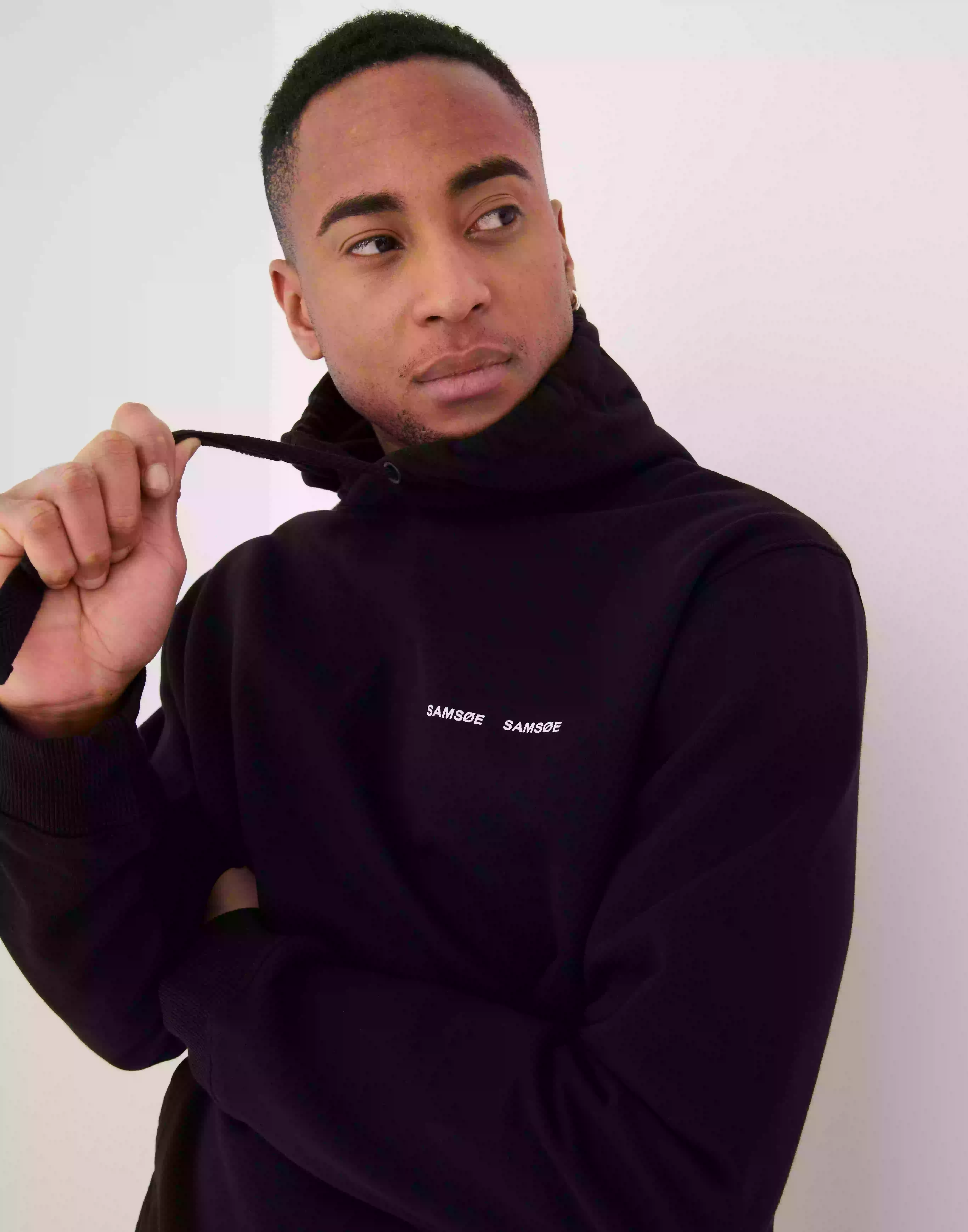 Samsøe Samsøe Norsbro hoodie 11720 Hoodies Black