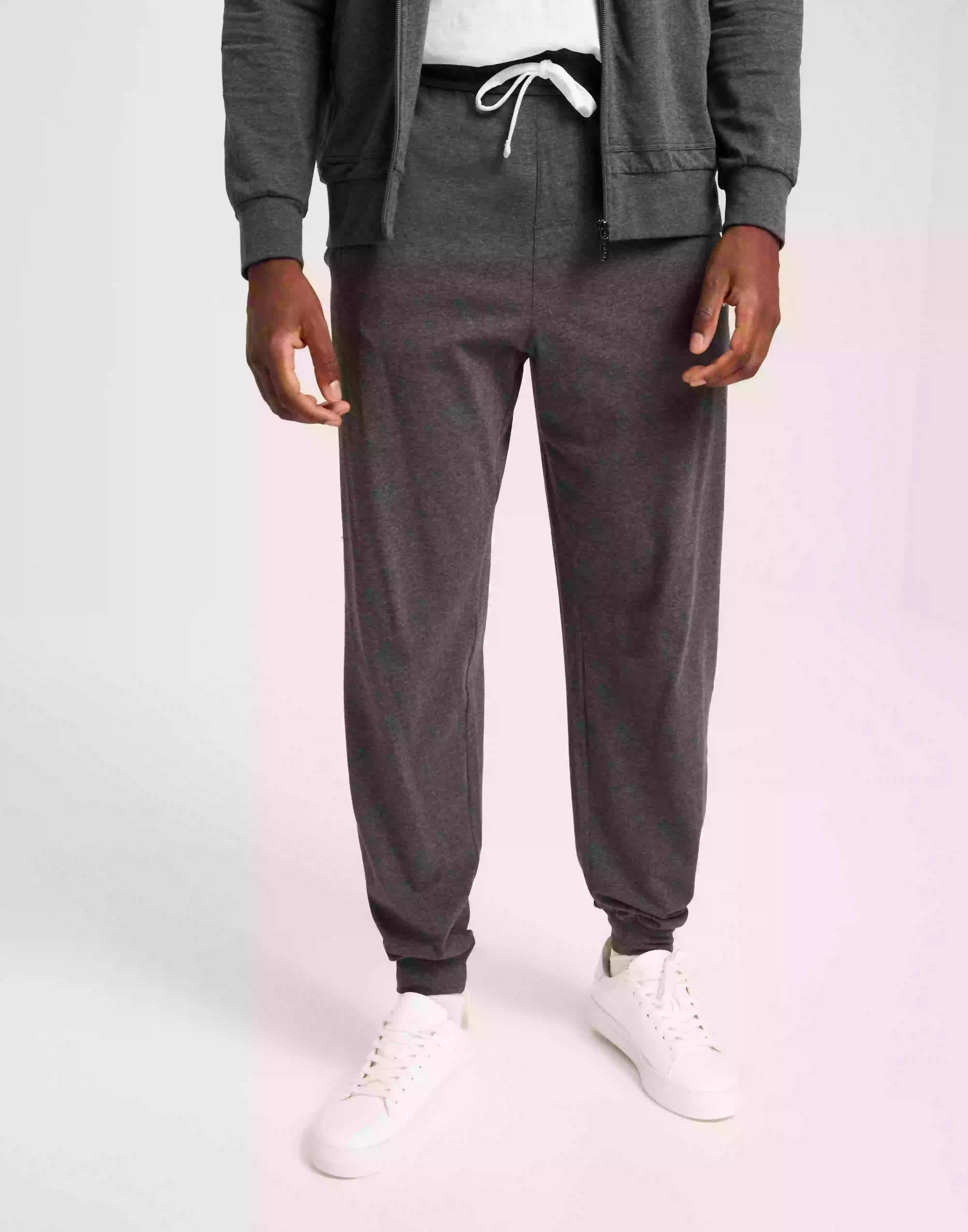 BOSS Mix&Match Pants 10241810 02 Mjukisbyxor Charcoal