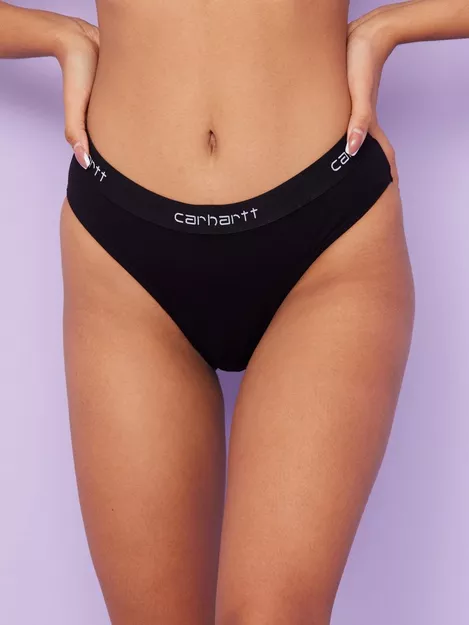 Womens Clothing Lingerie Knickers and underwear Carhartt WIP Cotton Briefs in Black 