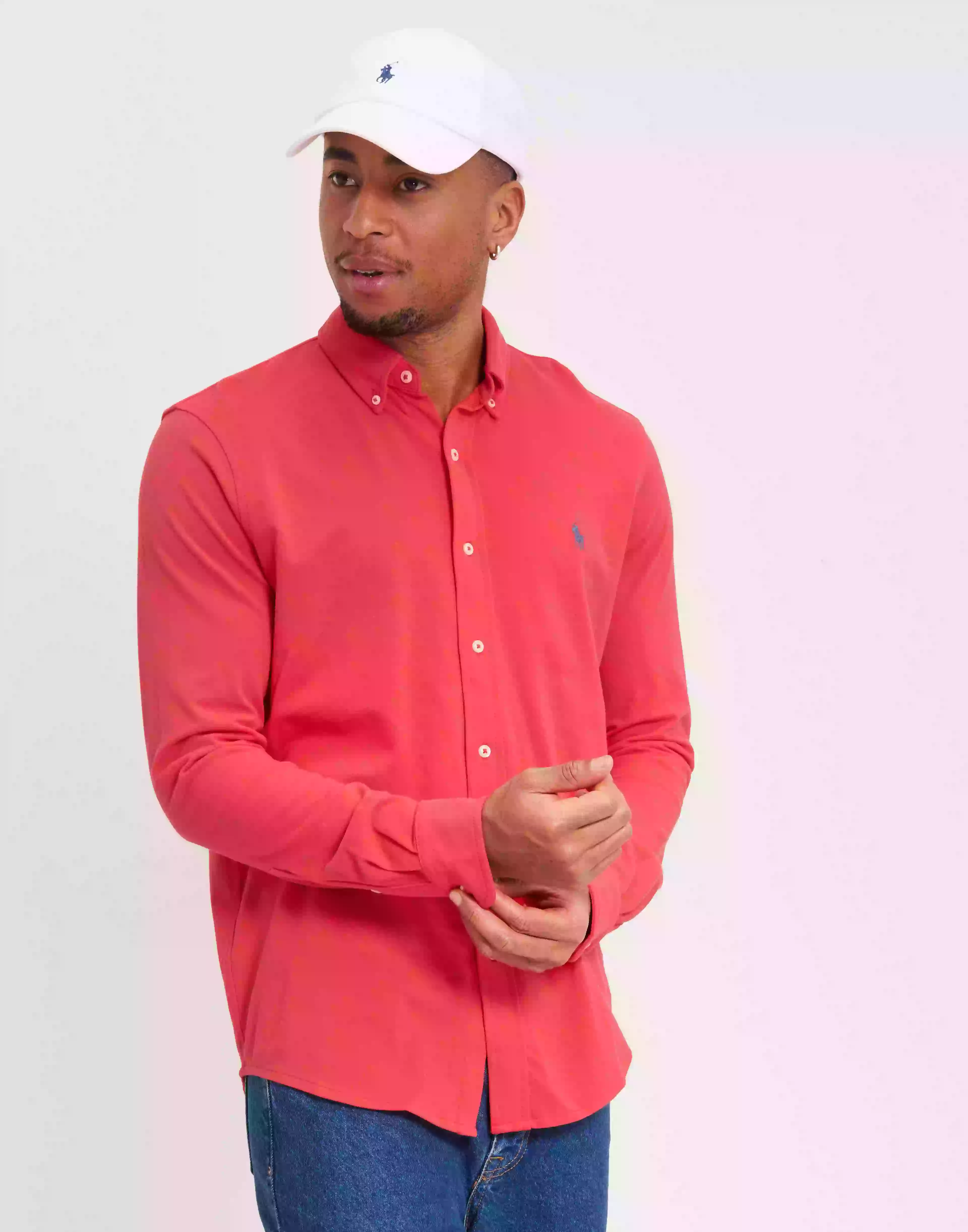 Polo Ralph Lauren Long Sleeve-Shirt Vardagsskjortor Röd