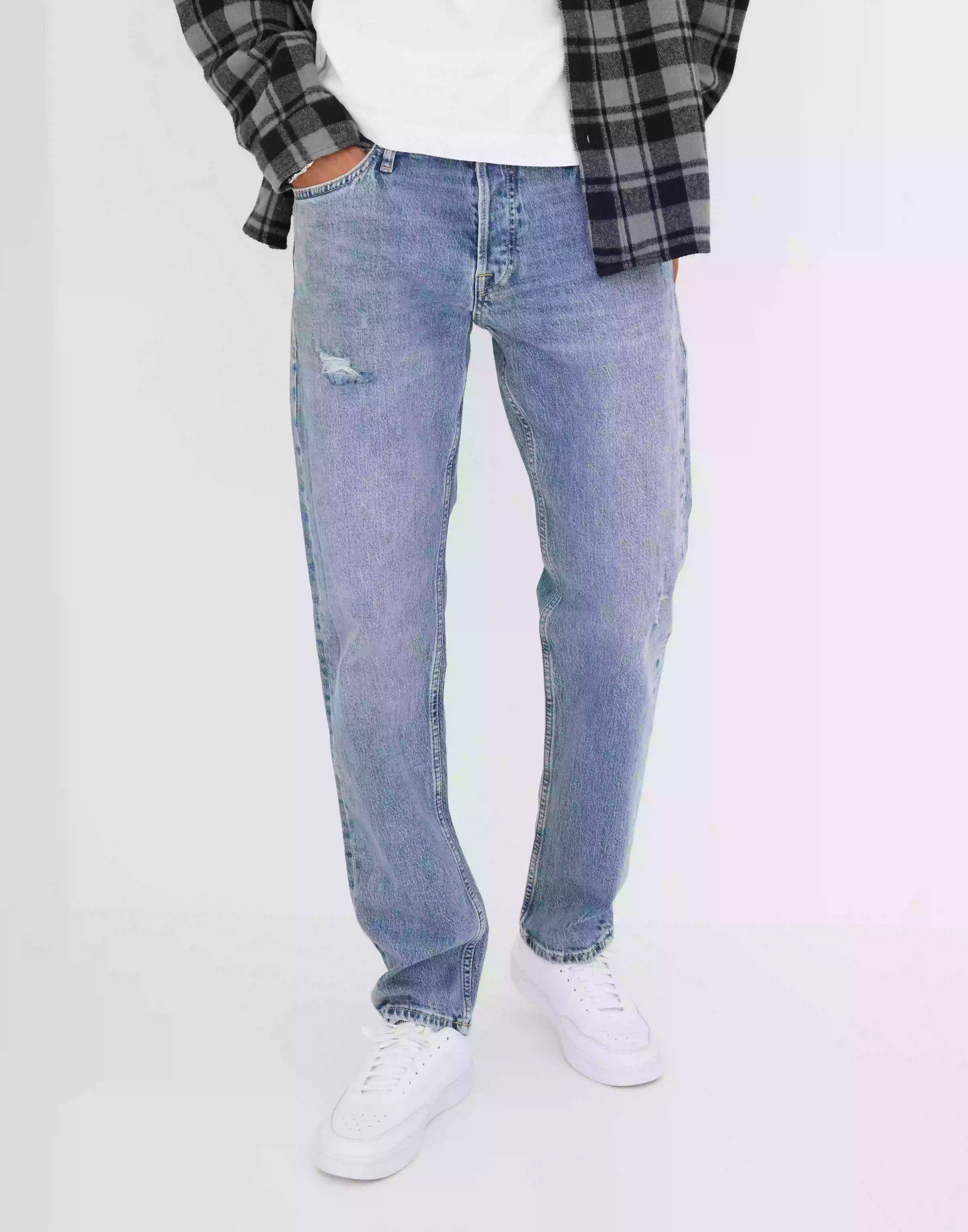 Jack & Jones Jjimike Jjoriginal Cj 386 Noos Straight jeans Blue Denim