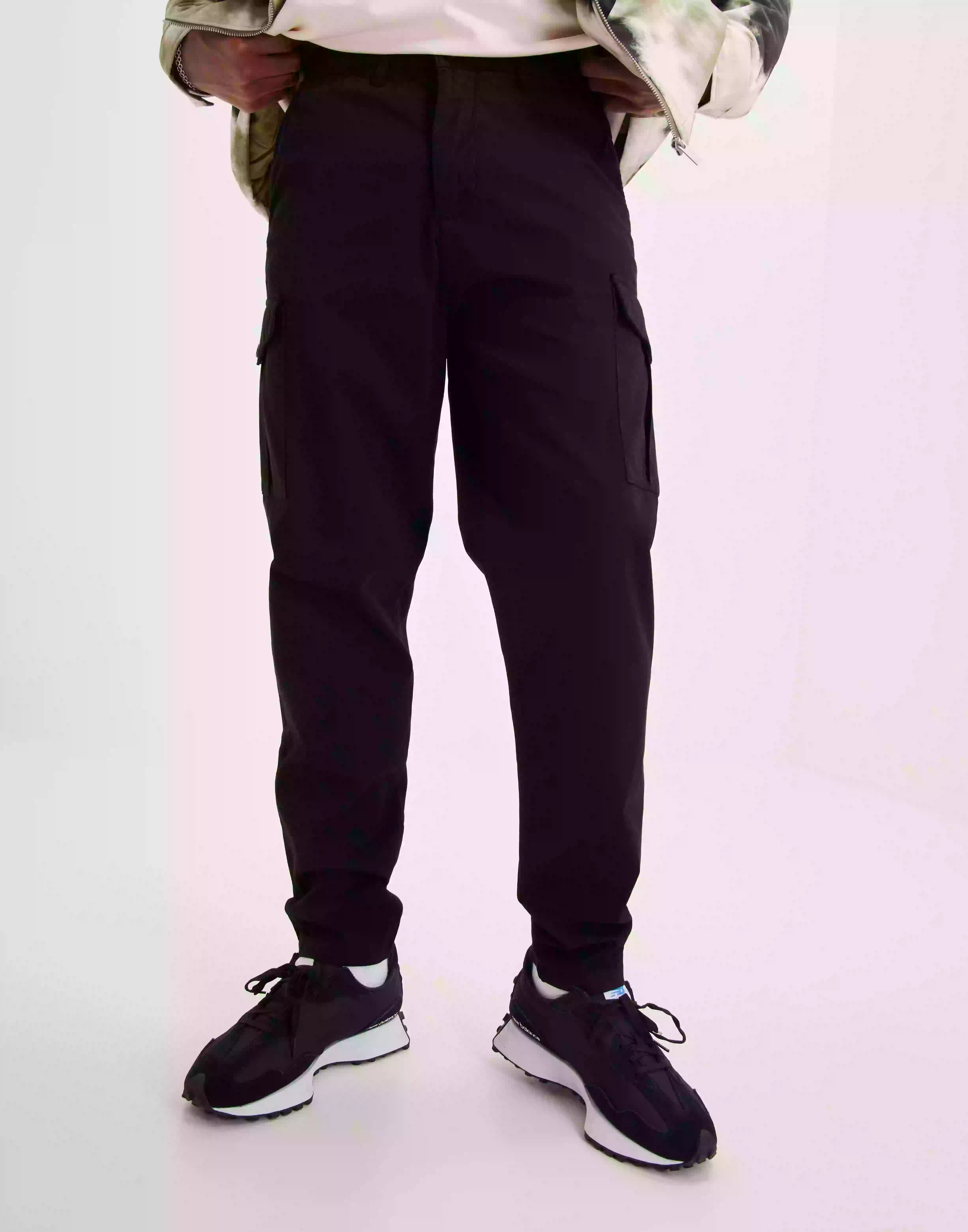 Selected Homme Slhslimtapered-Wick 172 Cargo W Noo Cargobyxor Black