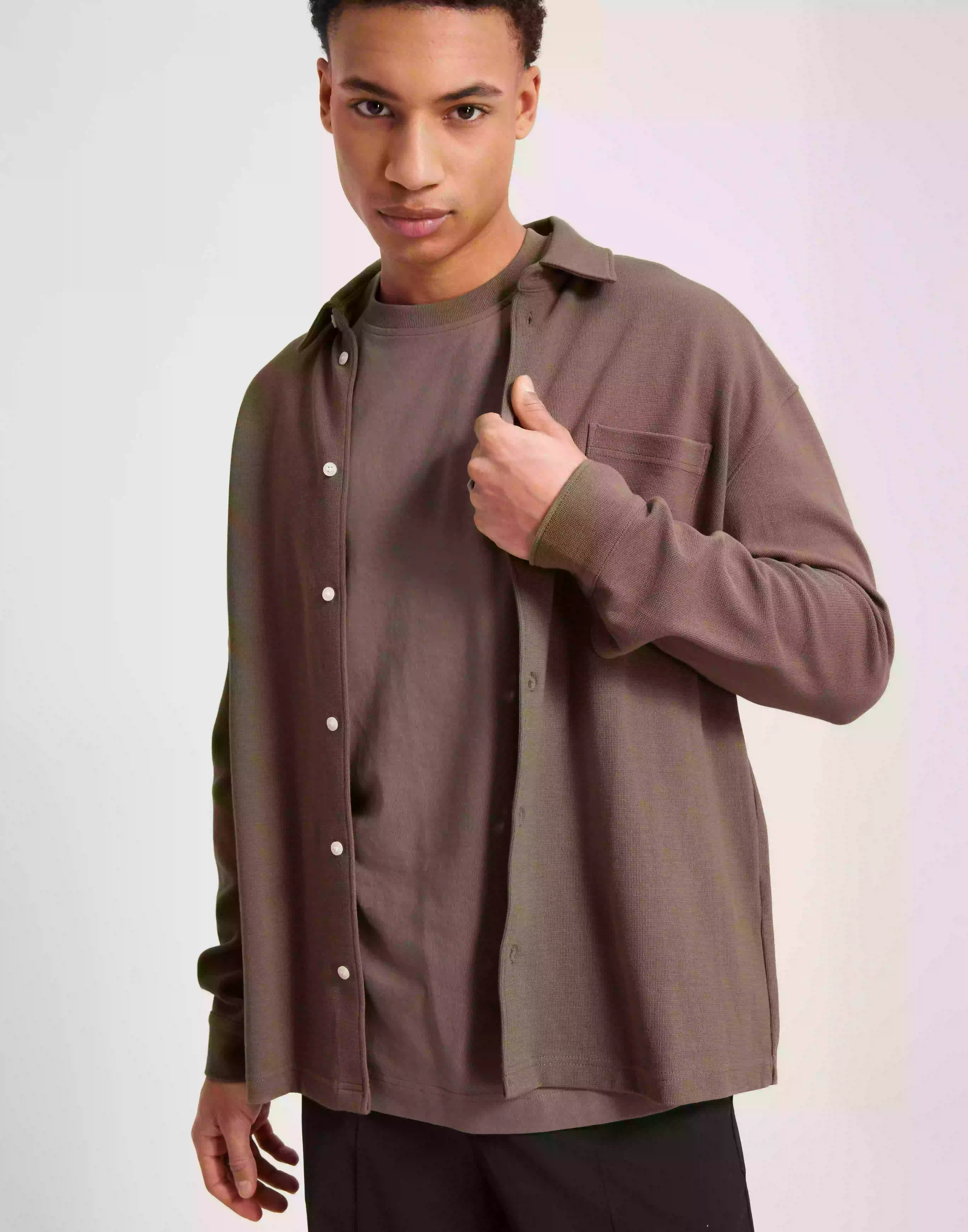 Samsøe Samsøe Poul shirt 11742 Vardagsskjortor Brindle