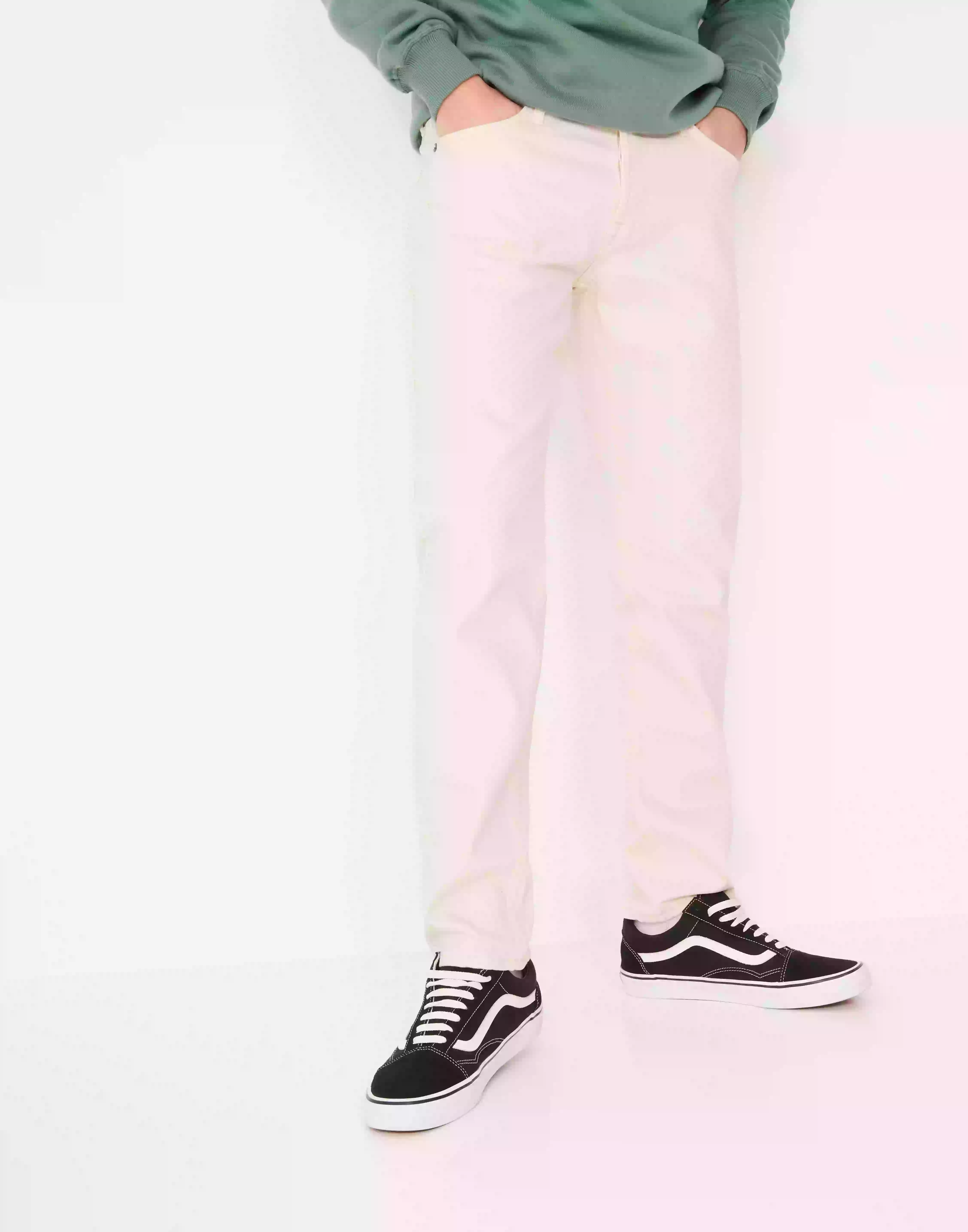 Jack & Jones Jjimike Jjoriginal Cj 217 Sn Straight jeans Ecru