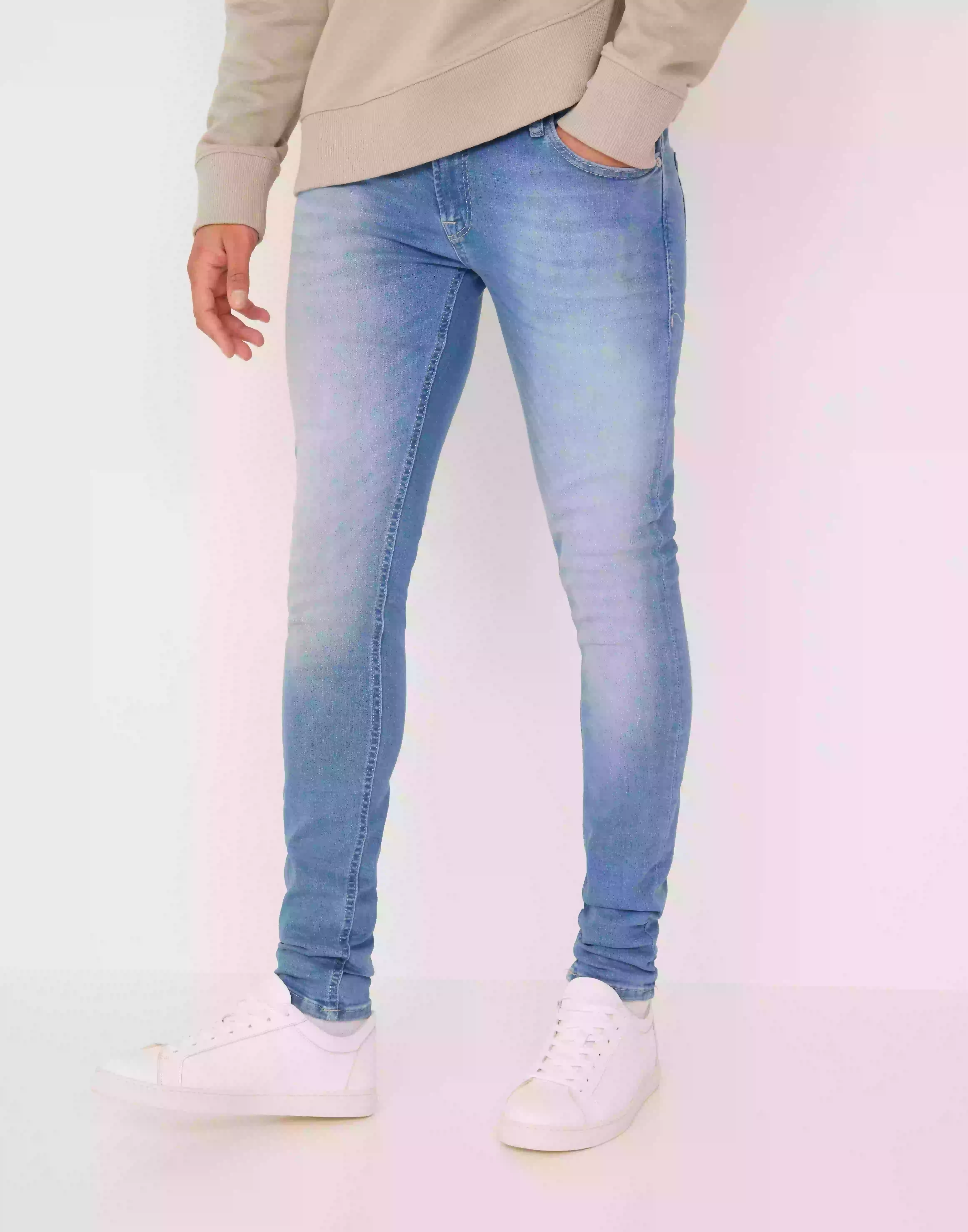 Jack & Jones Jjitom Jjoriginal Jos 110 50SPS Noo Skinny jeans Blue Denim
