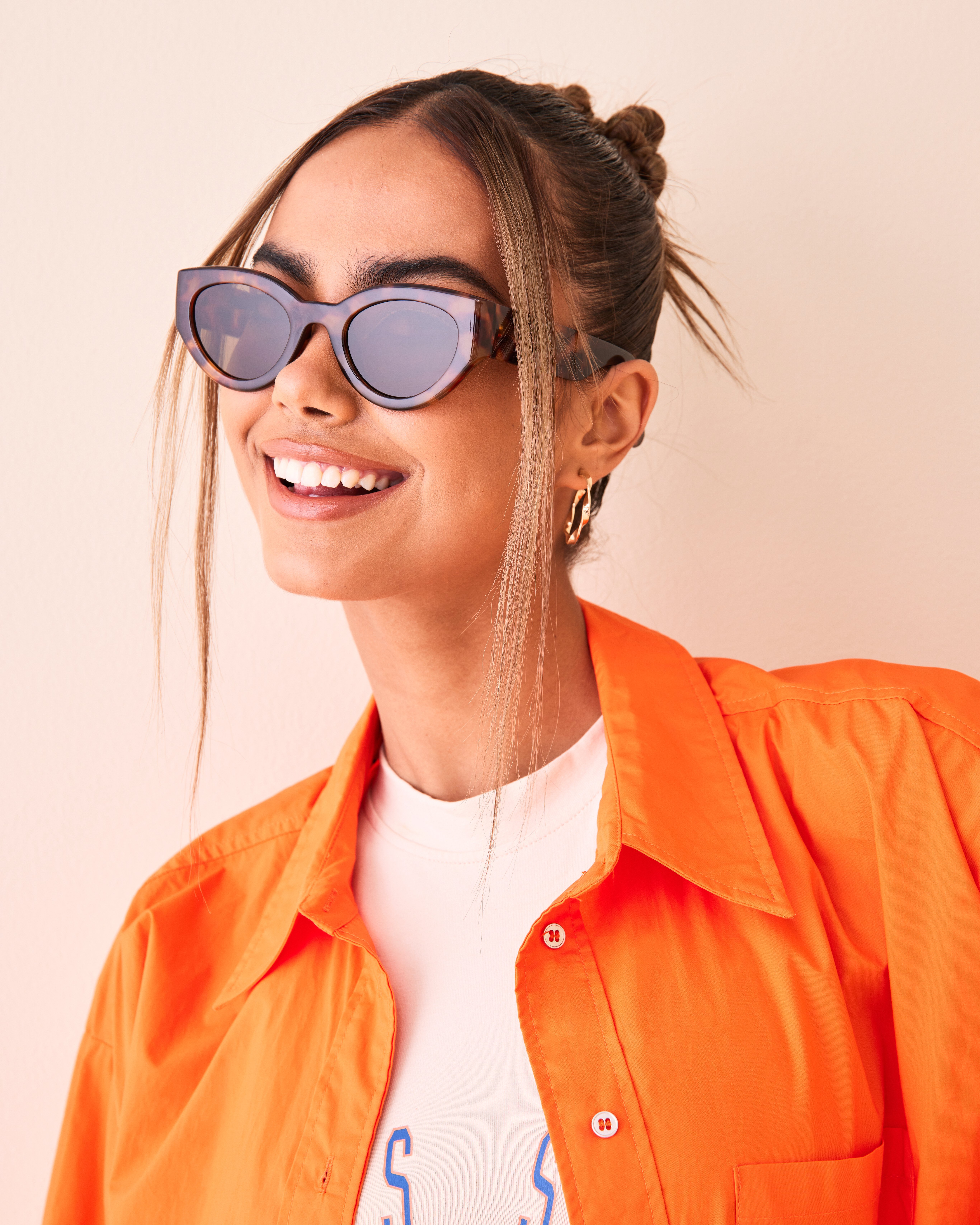 vero moda cat eye sunglasses