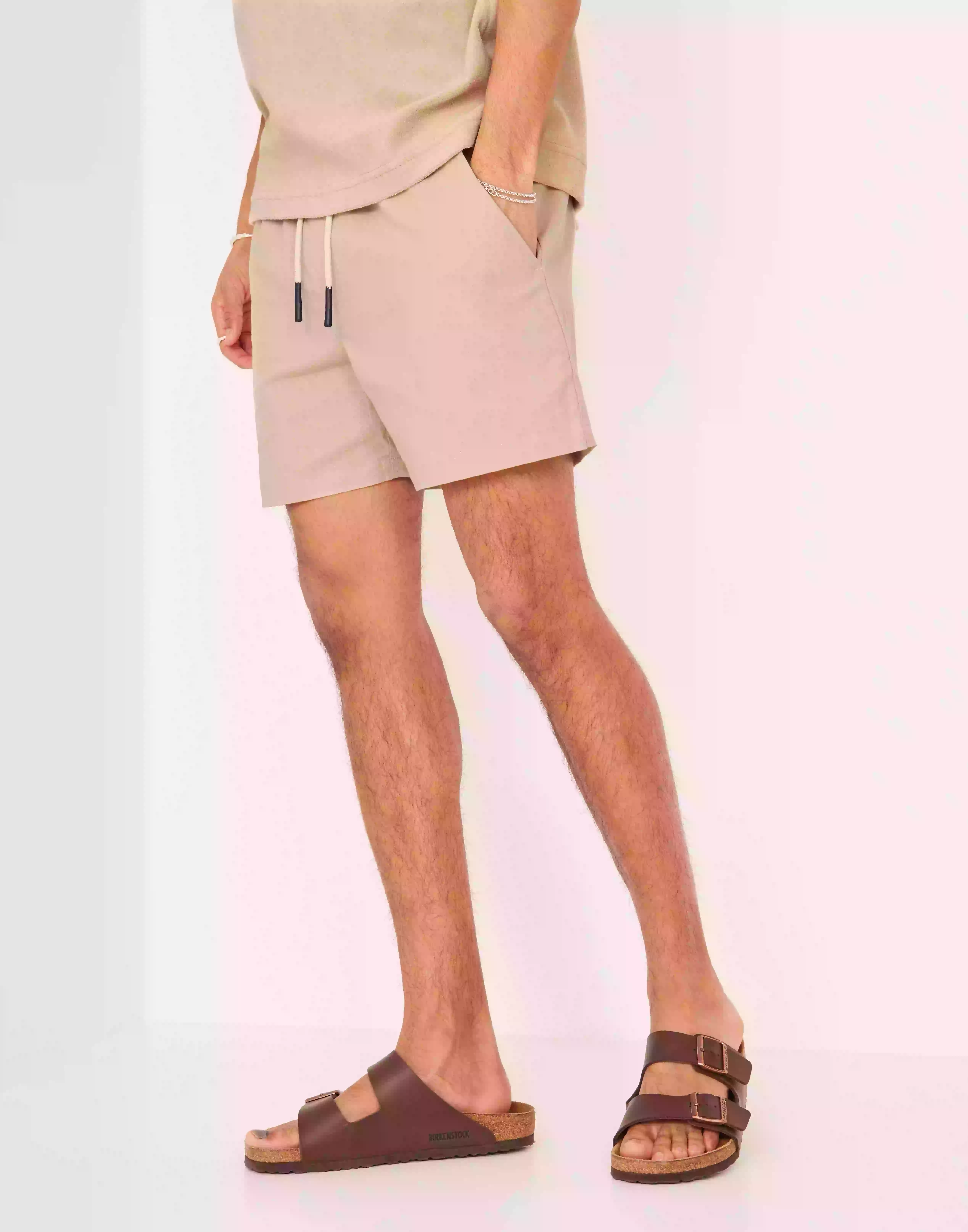 OAS Linen Shorts Linneshorts Beige