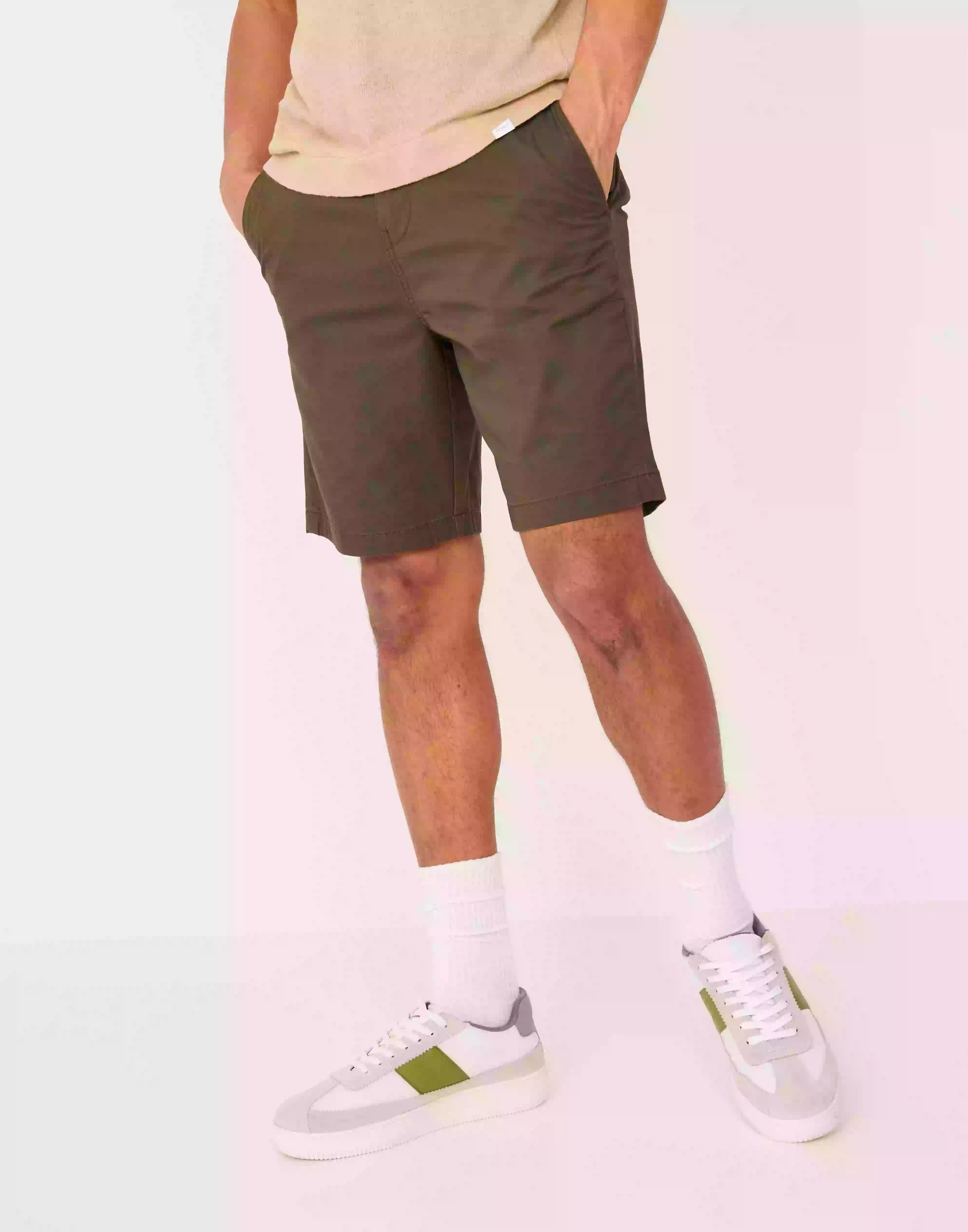 Selected Homme Slhcomfort-Homme Flex Shorts W Noos Chinoshorts Forest Night