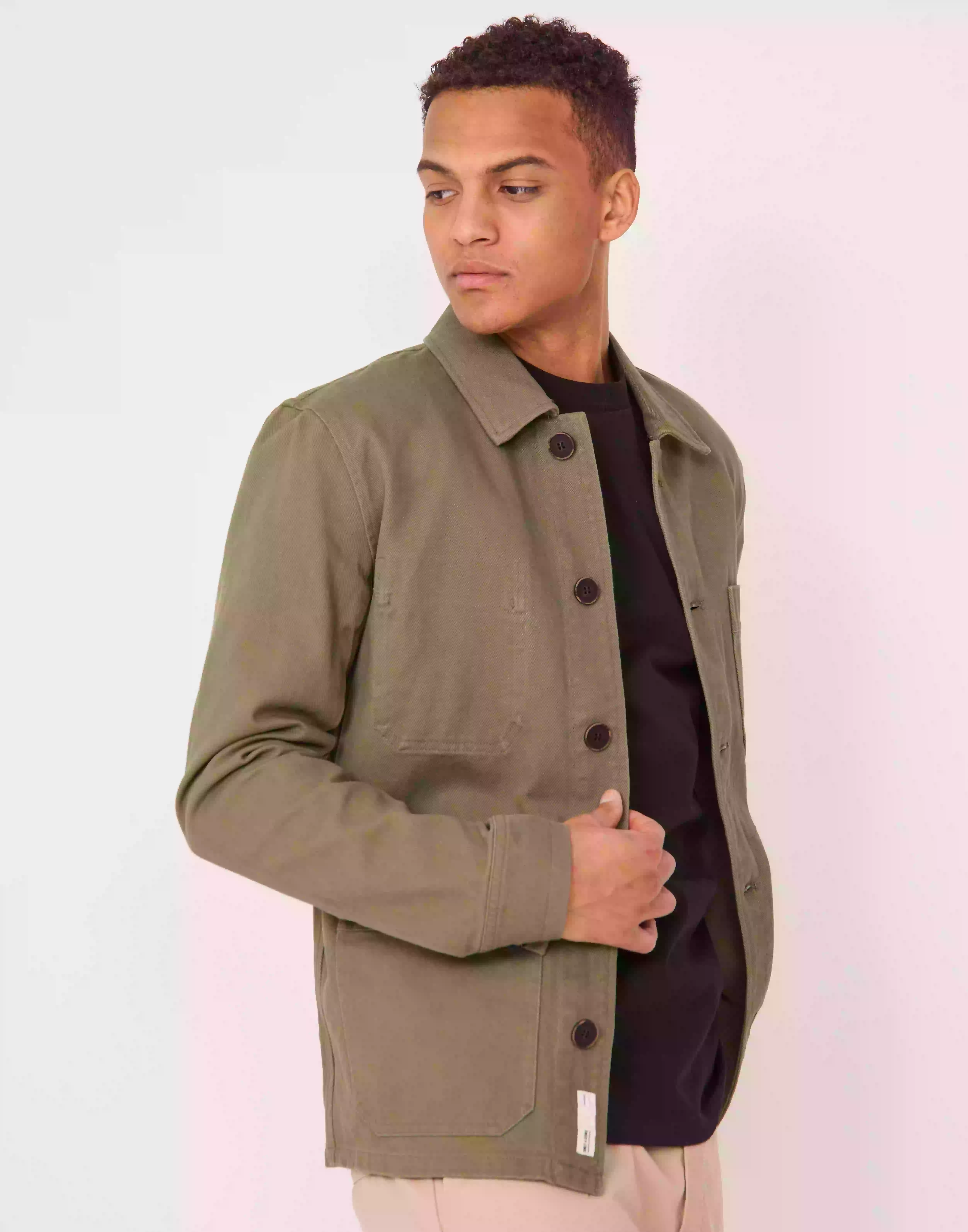 Only & Sons Onsjax Casual Jacket Jkt Overshirts Deep Lichen Green