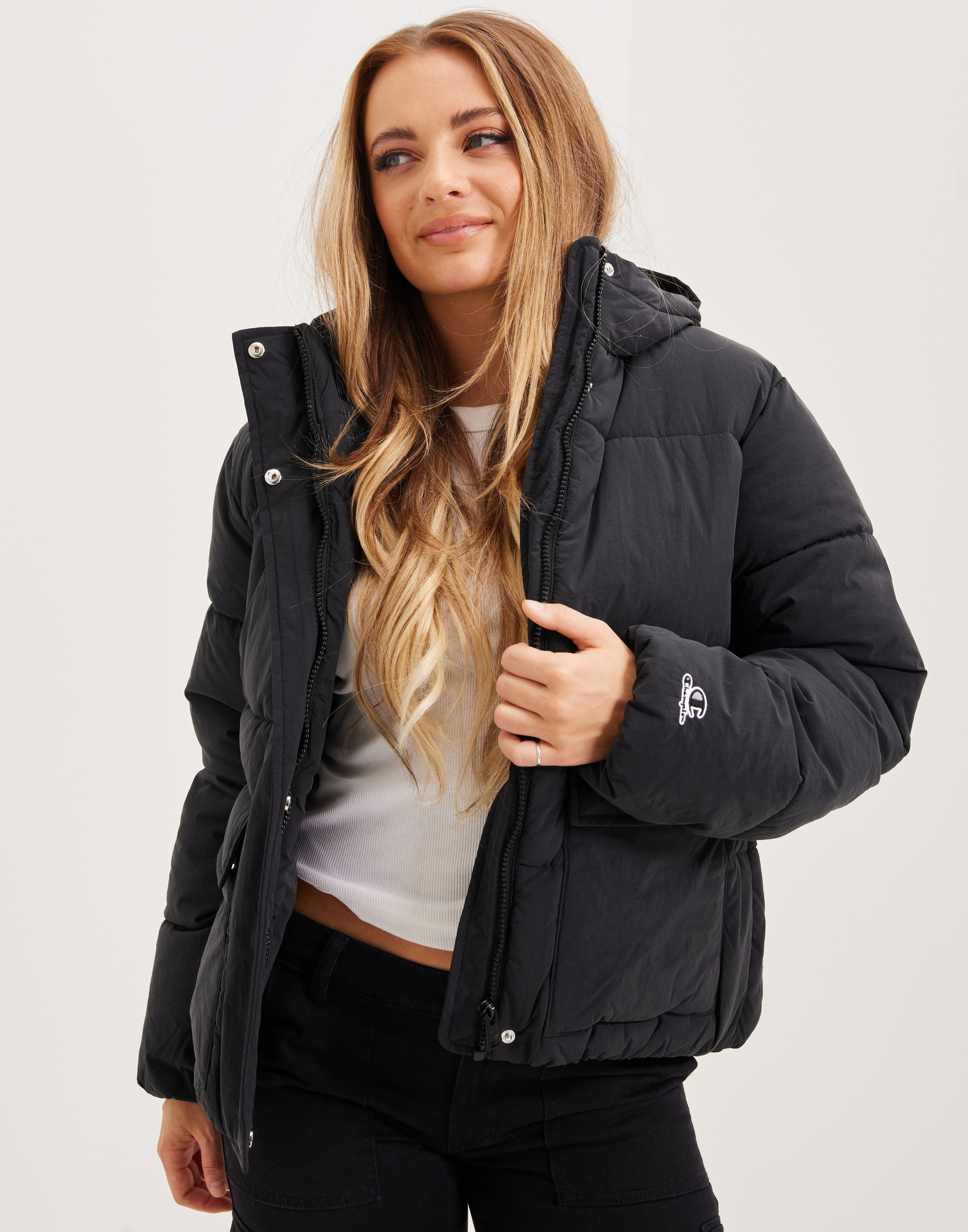 champion oversized puffer jacket