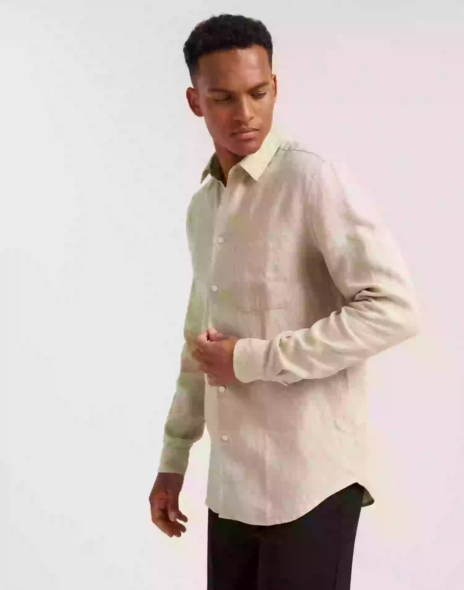 Samsøe Samsøe Liam Nf Shirt 14329 Linneskjortor Wall