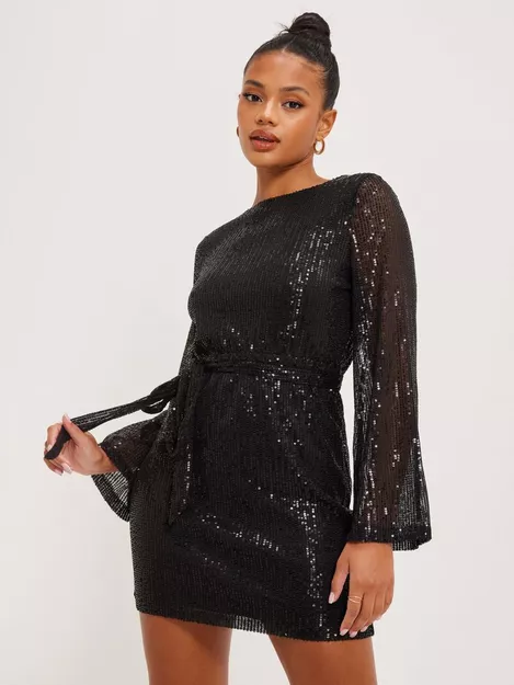 mavepine slot Urskive Buy Nelly Crush On You Sequin Dress - Black | Nelly.com