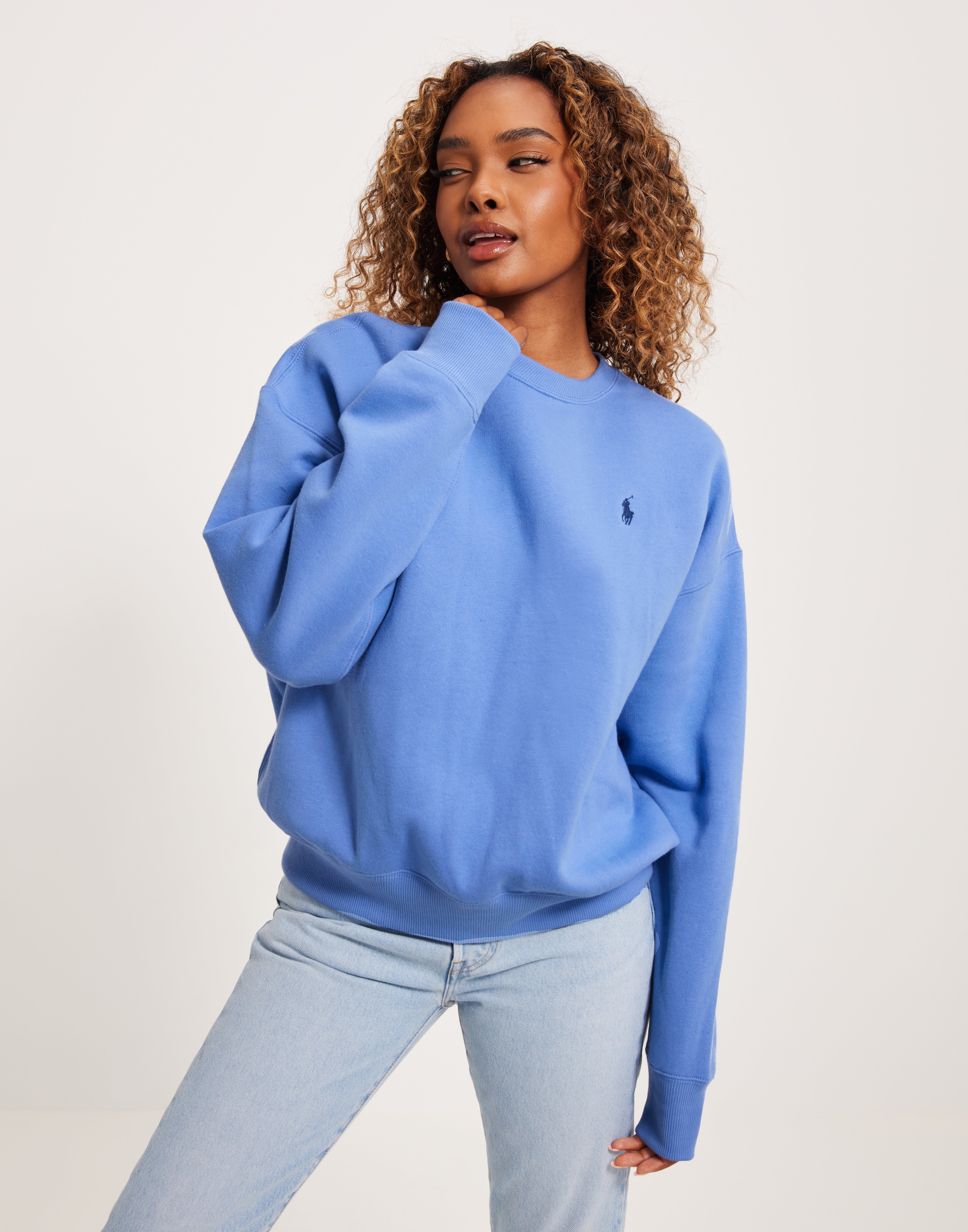 ralph lauren blue sweatshirt