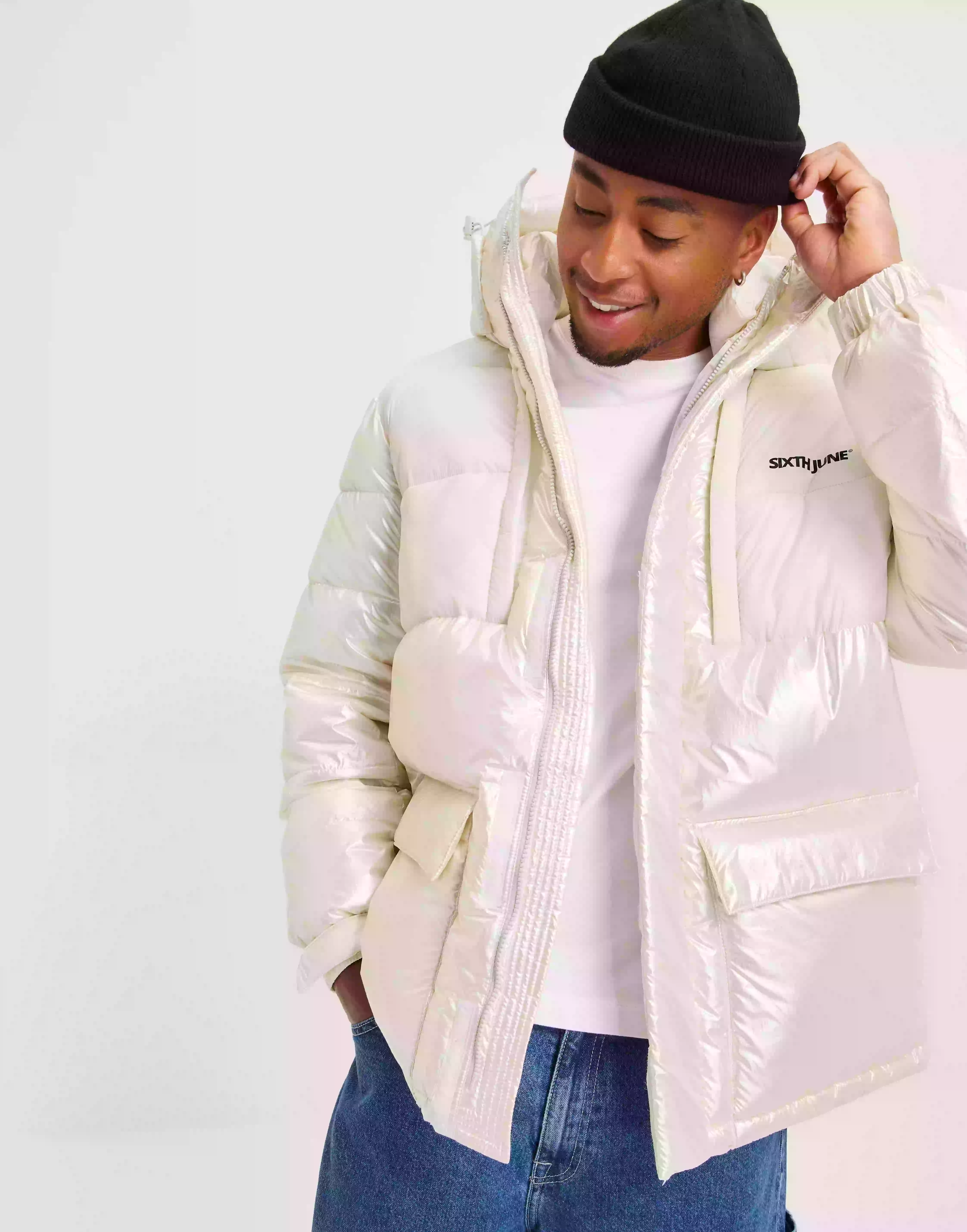 Sixth June Technical Jacket Vinterjackor Offwhite