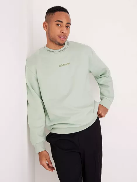 TRF Buy - Green Adidas Originals CREW Man NLY | LINEAR