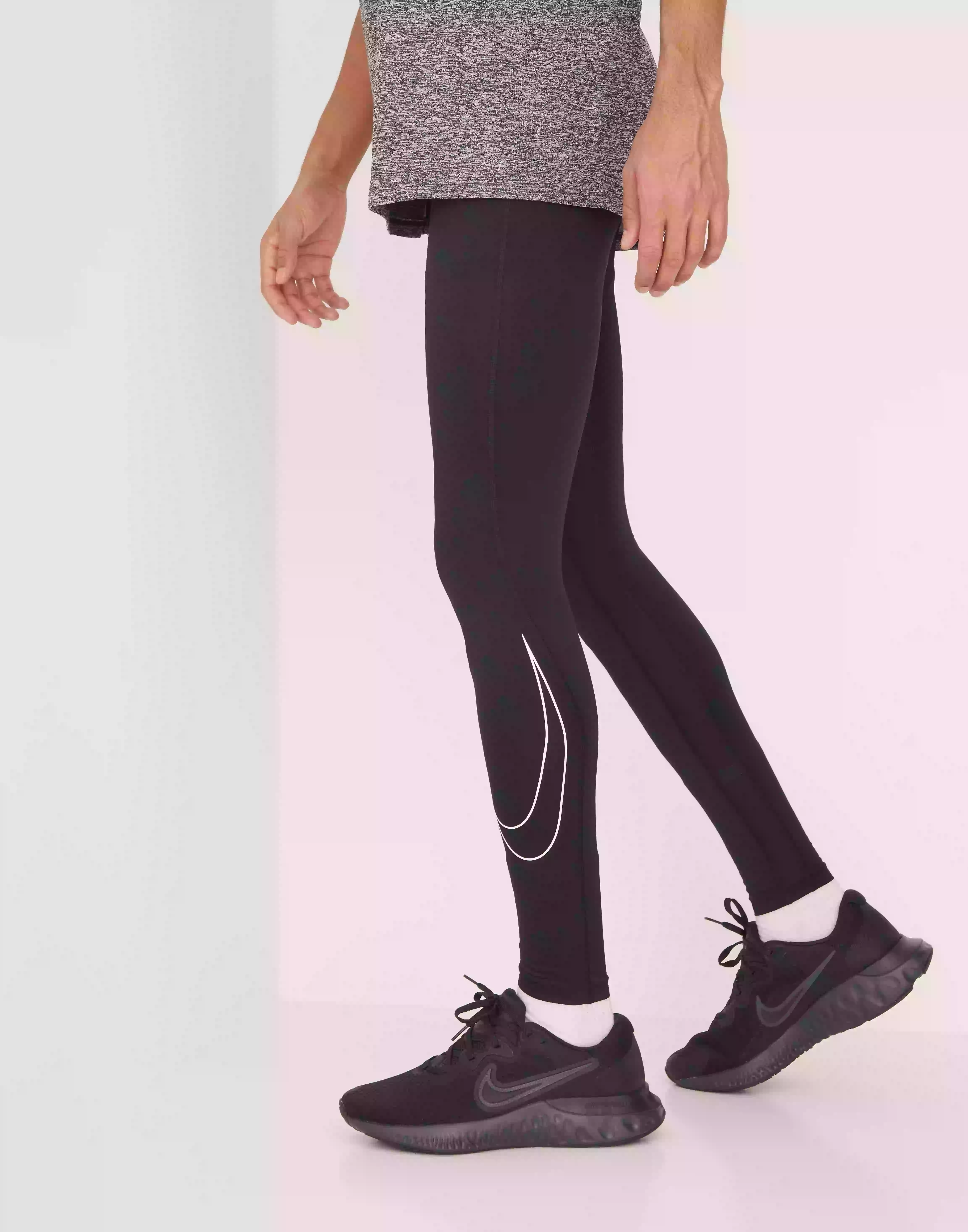 Nike M Np Df Tight Träningstights Black/White