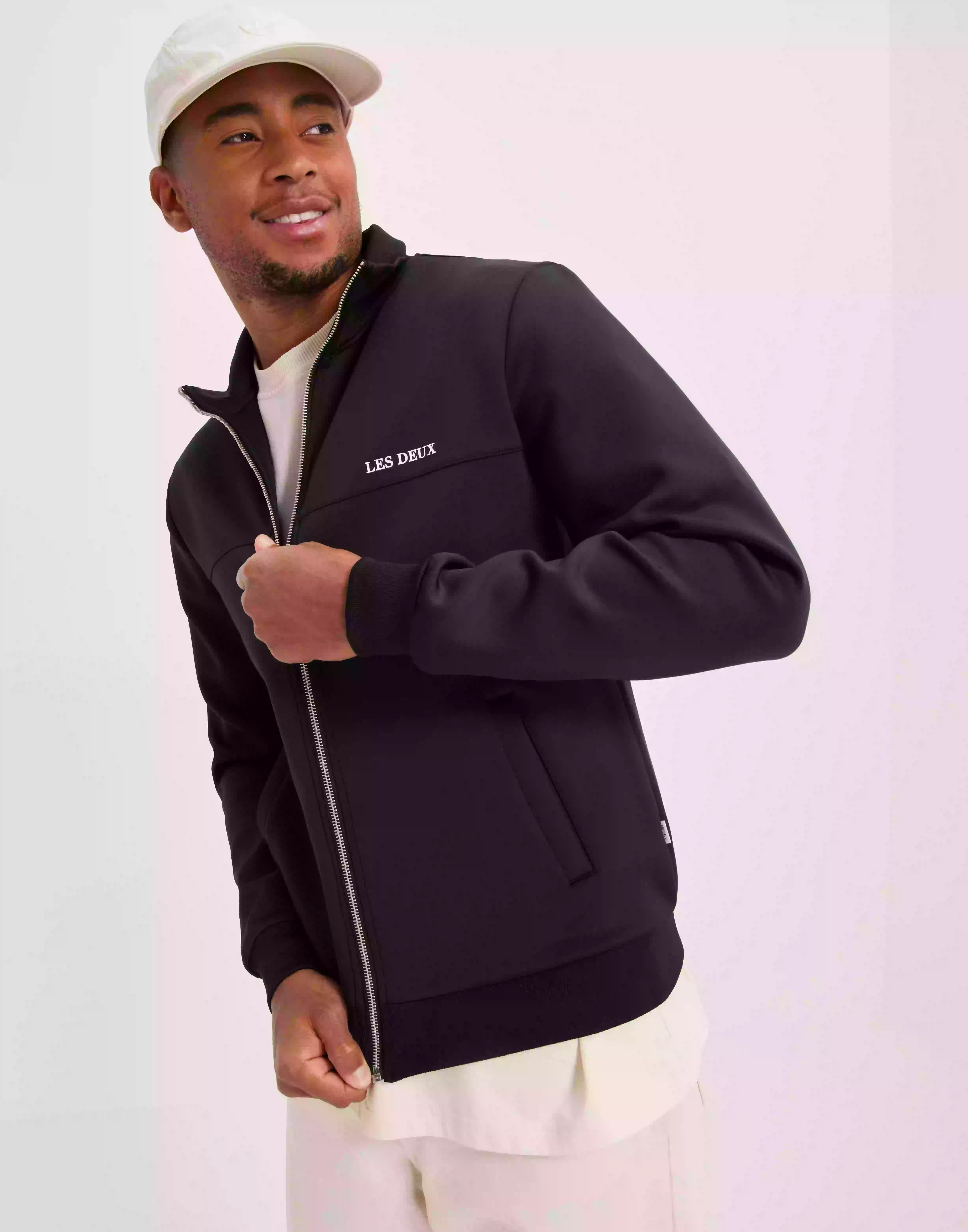 Les Deux Ballier Track Jacket Bomberjackor Black