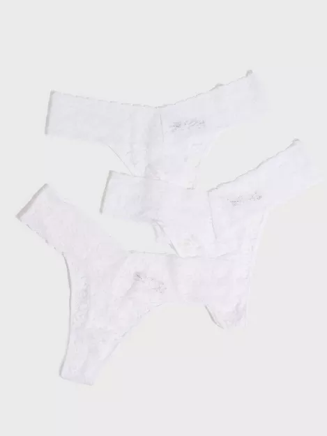 Lindex Brief Thong Low Lacey 3 Pack - Thong 