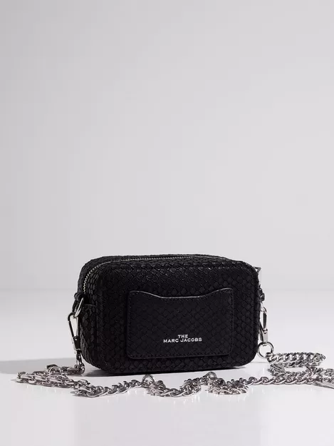 Marc Jacobs The Softshot 17 Leather Camera Bag Crossbody Pouch