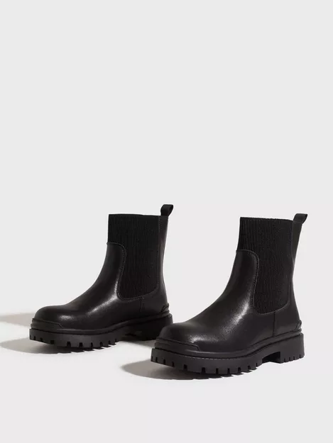 Buy Duffy Upper Leather Boots Black |