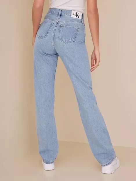 Buy Calvin Klein Jeans HIGH RISE STRAIGHT - Blue