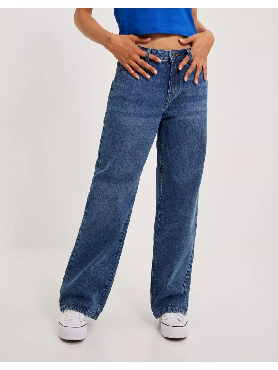 Noisy May Nmamanda Nw Wide Jeans VI140MB Noos Medium Blue Denim