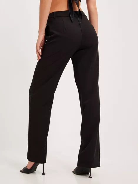 ONLY ONLLANA-BERRY MID STRAIGHT PANT TLR NOOS - DenimBlack
