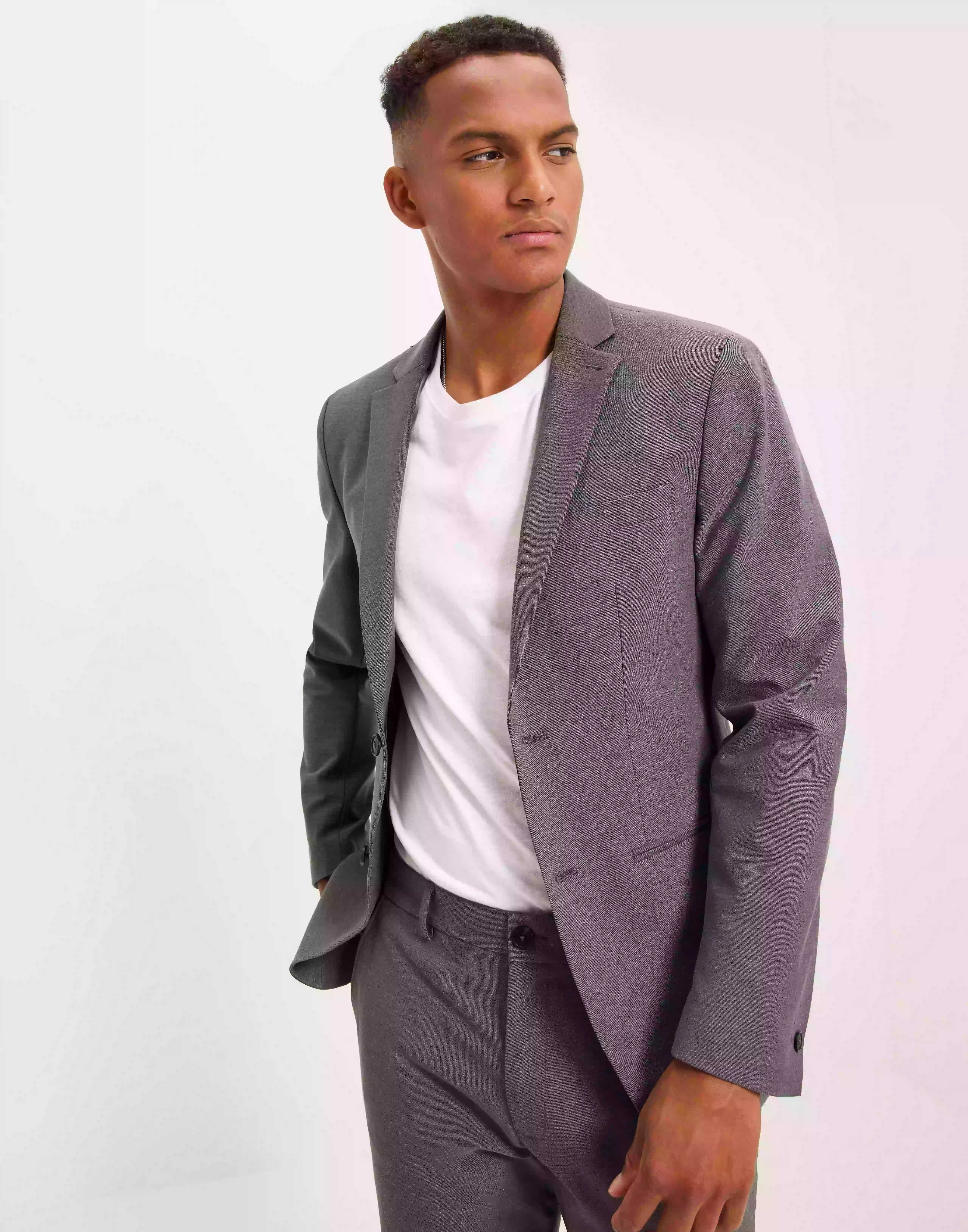 Selected Homme Slhslim-Josh Grey Blz Adv B Noos Kavajer Grey