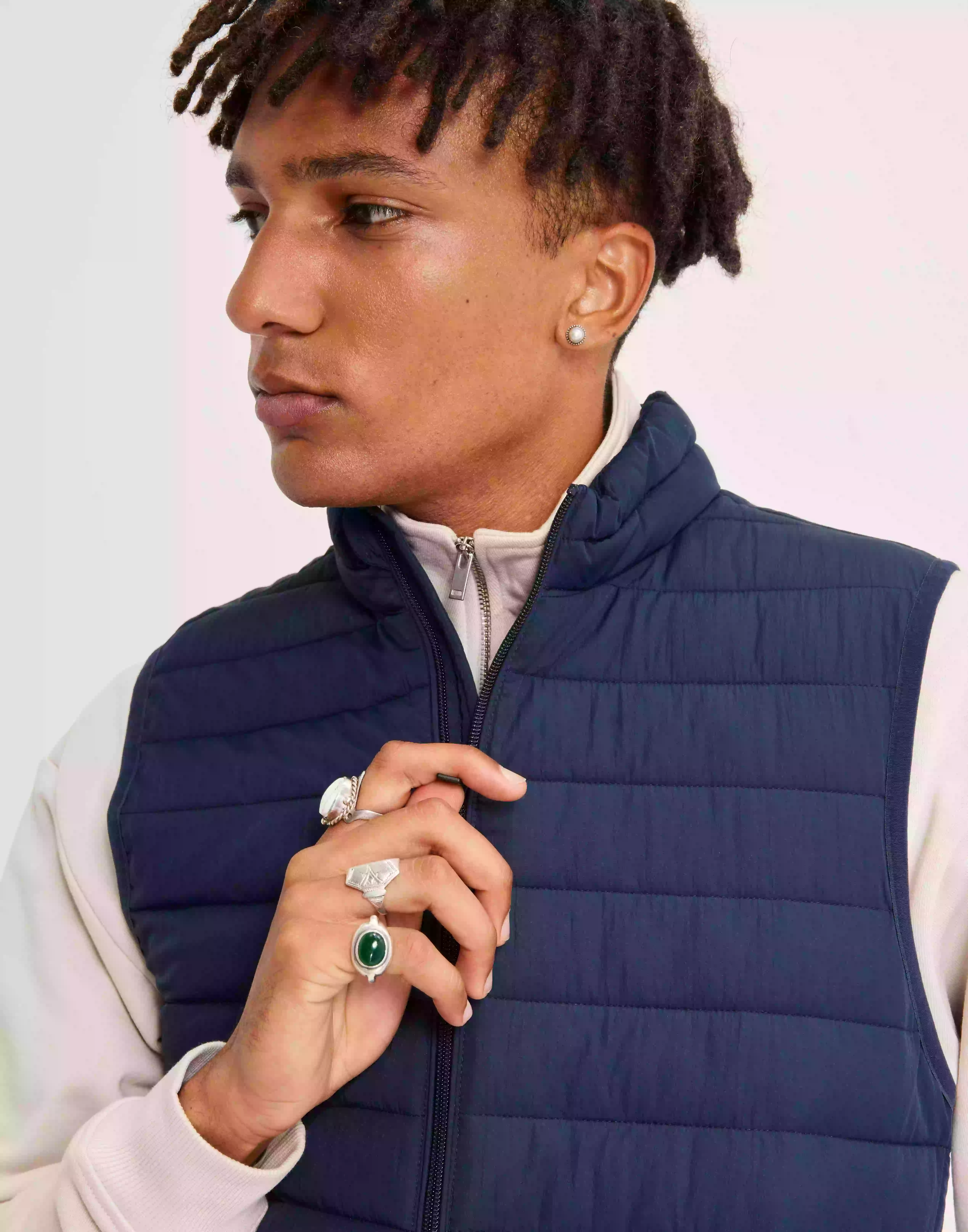 Jack & Jones Jjerecycle Bodywarmer Noos Västar Navy Blazer