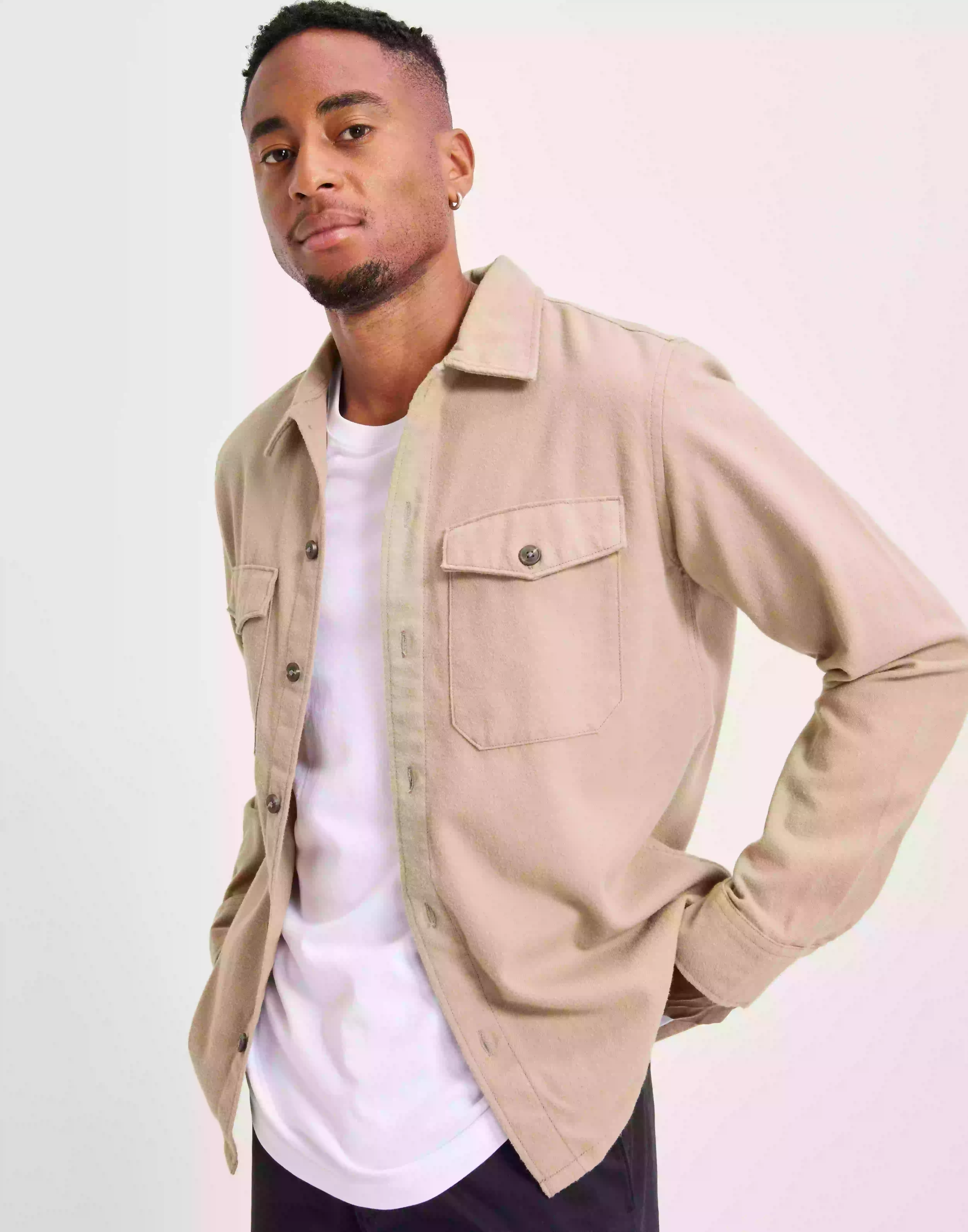 Jack & Jones Jjejay Overshirt L/S Sn Overshirts Crockery