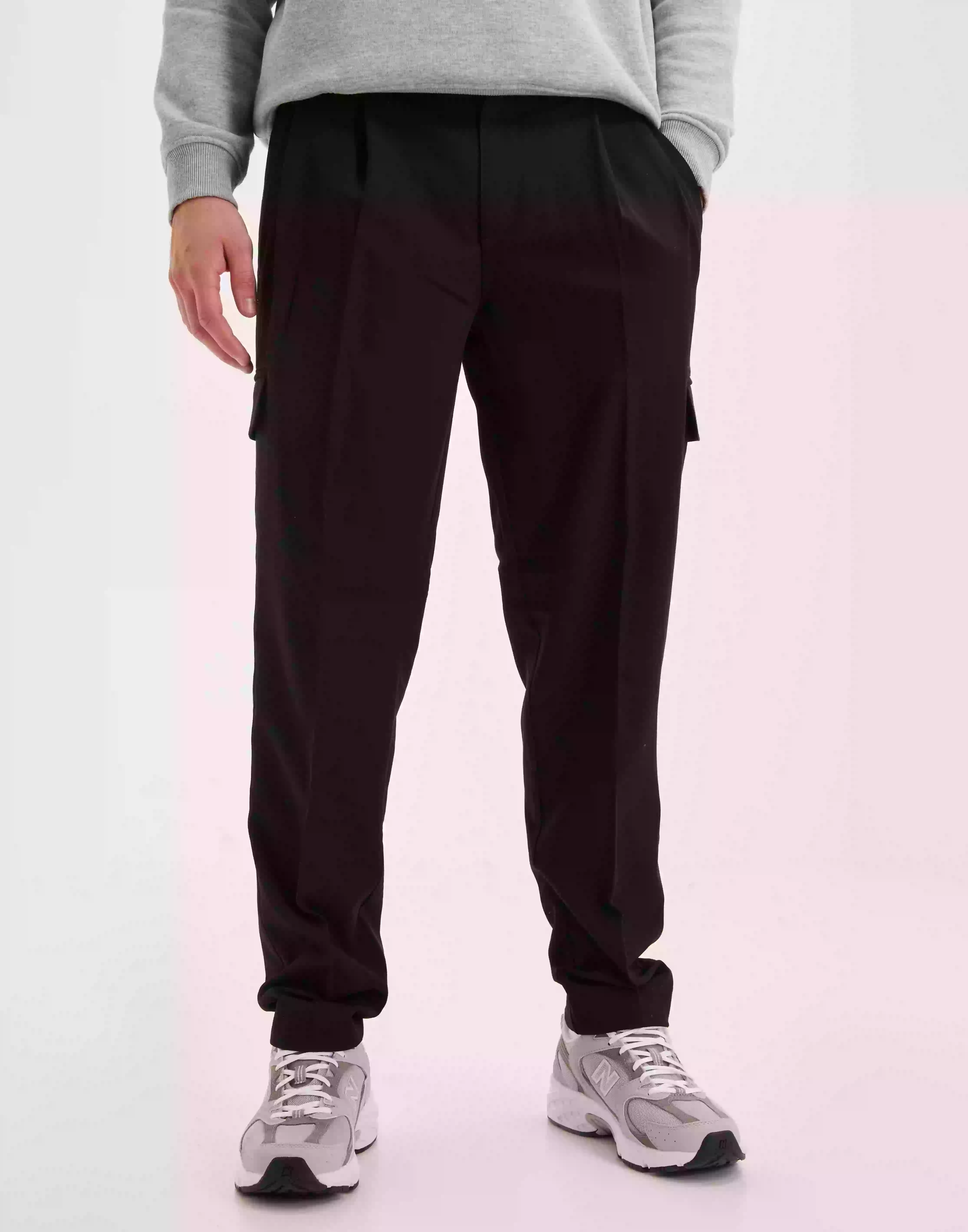 Jack & Jones Jpstbill Jjvincent Yo Ln Cargobyxor Black