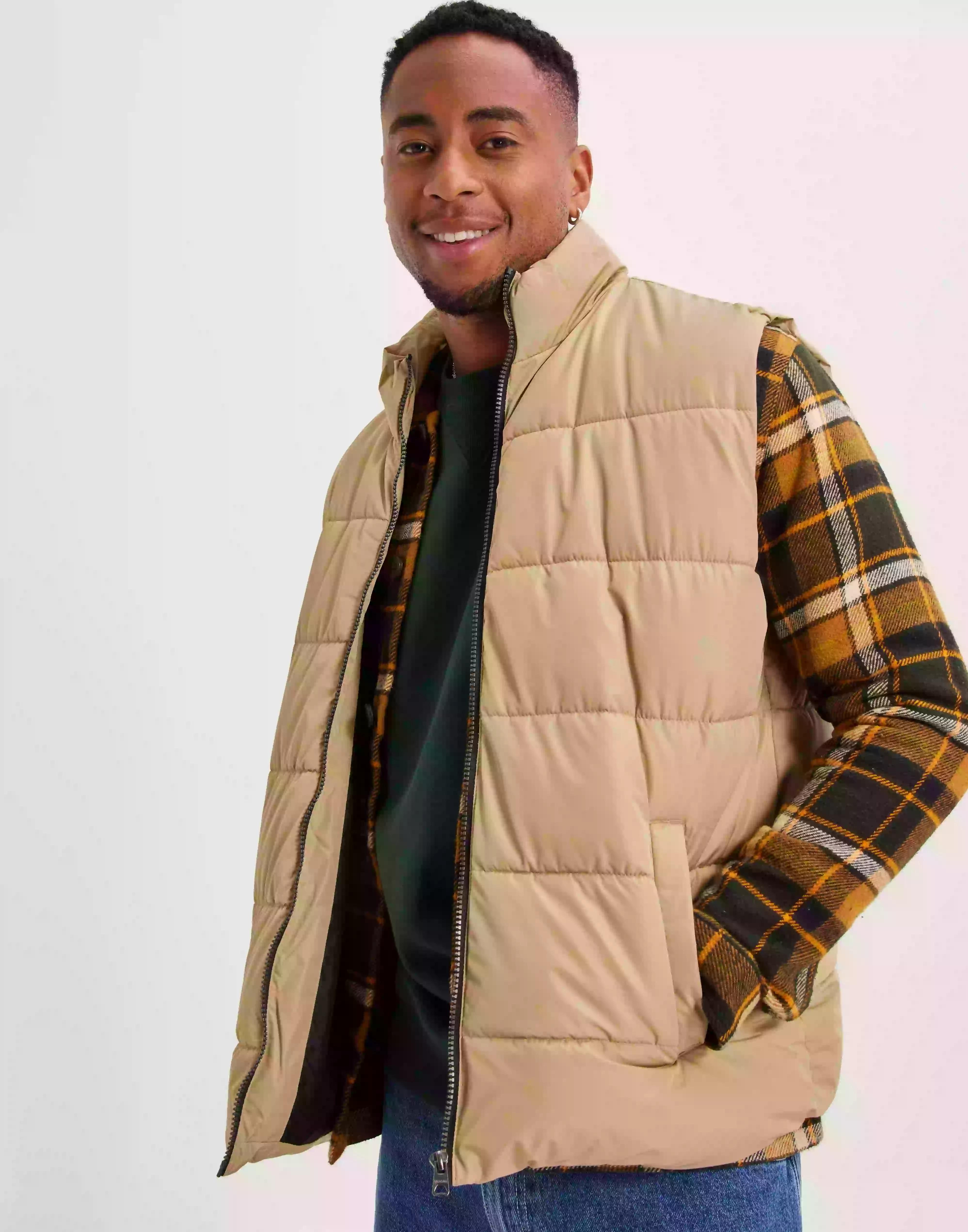 Only & Sons Onsmelvin Life Puffer Vest Otw Vd Västar Twill