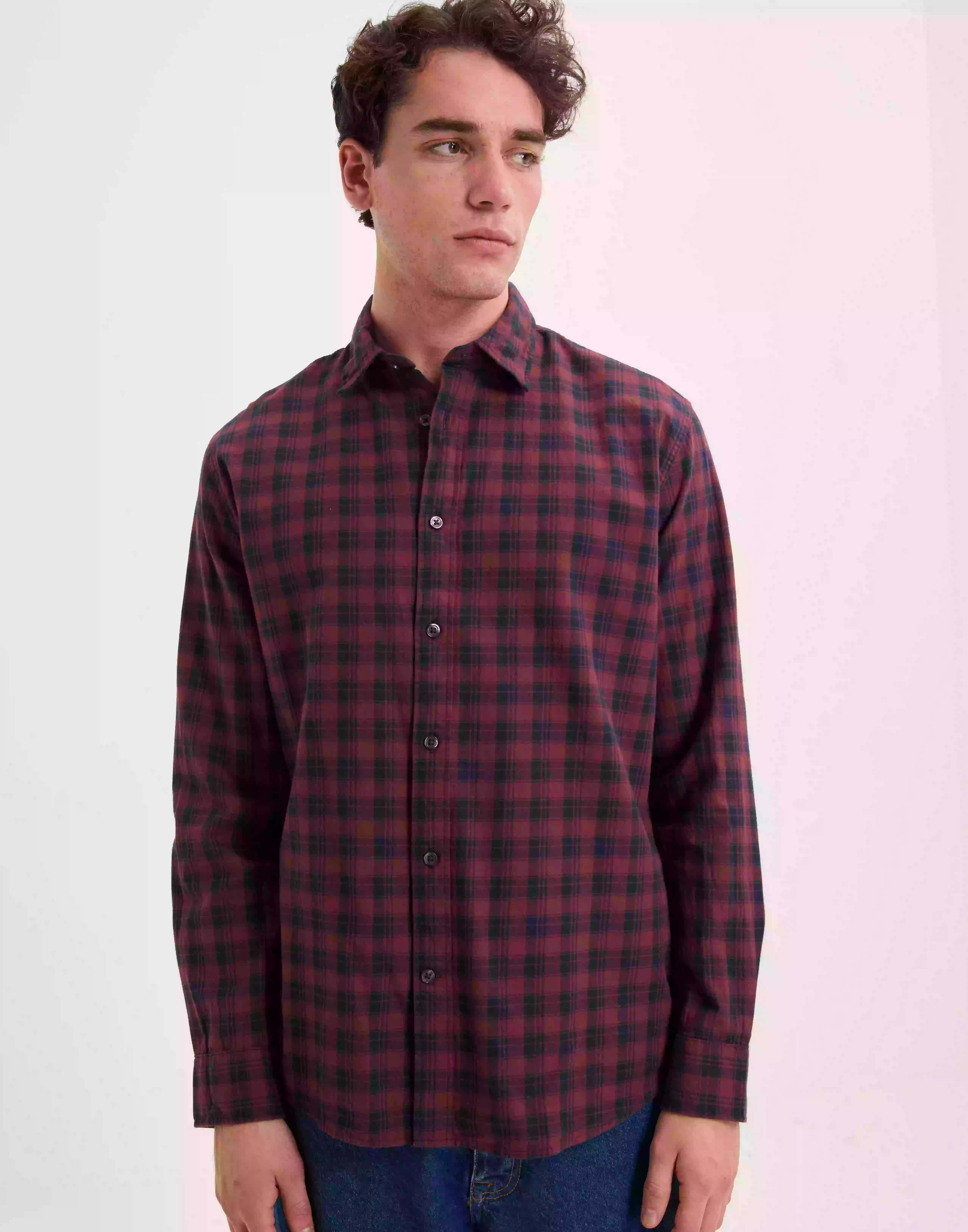 Selected Homme Slhreglee Shirt Ls W Rutiga skjortor Sky Captain Checks
