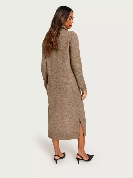 - Pieces DRESS LS Buy ROLLNECK Fossil PCJULIANA NO KNIT