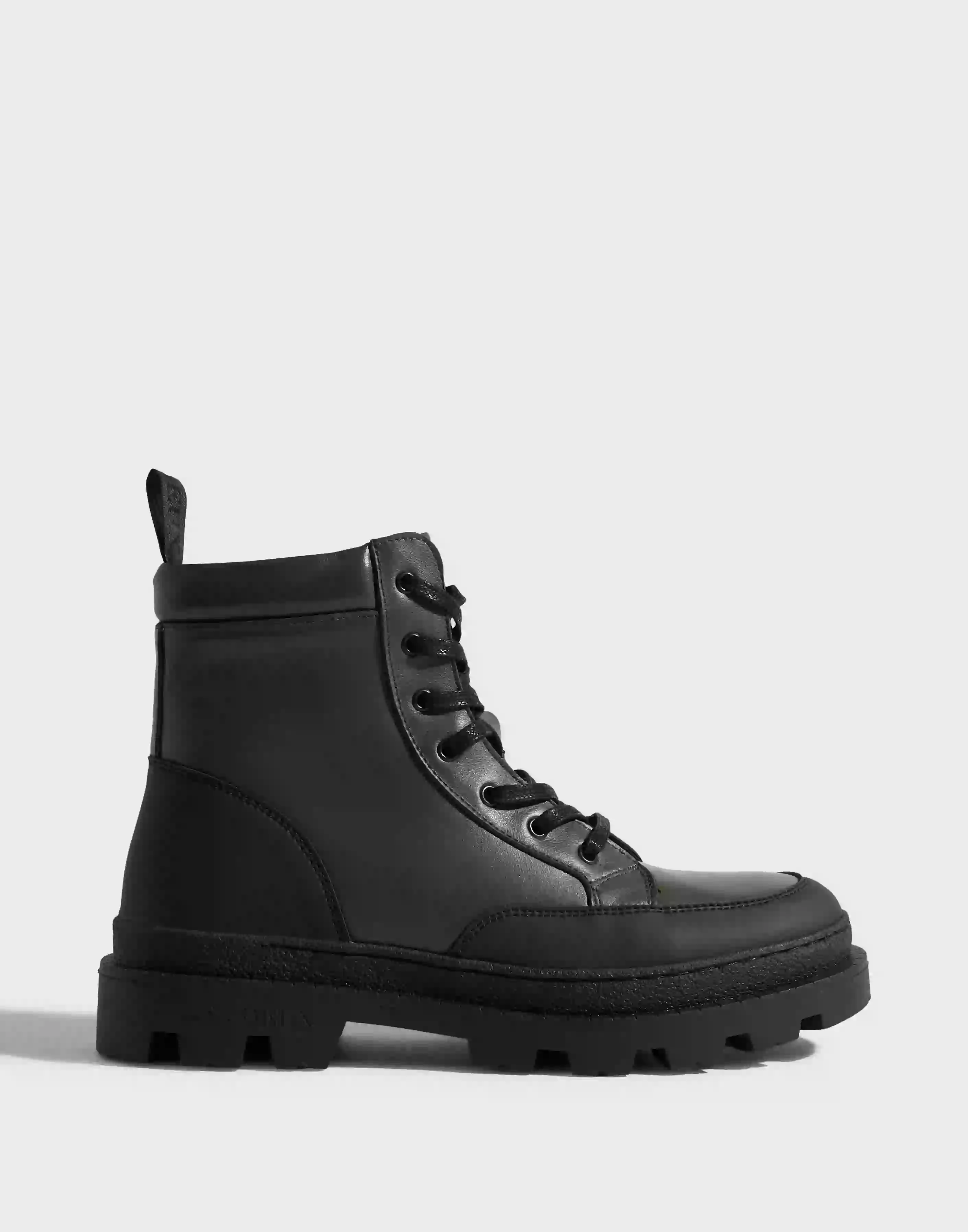 Les Deux Tanner Mid-Top Leather Sneaker Støvler Olive