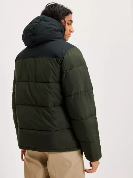 Buy KnowledgeCotton Apparel Thermore? puffer color blocked jacket THERMO  ACTIVE? - GRS/Vegan - Forrest | NLYMAN
