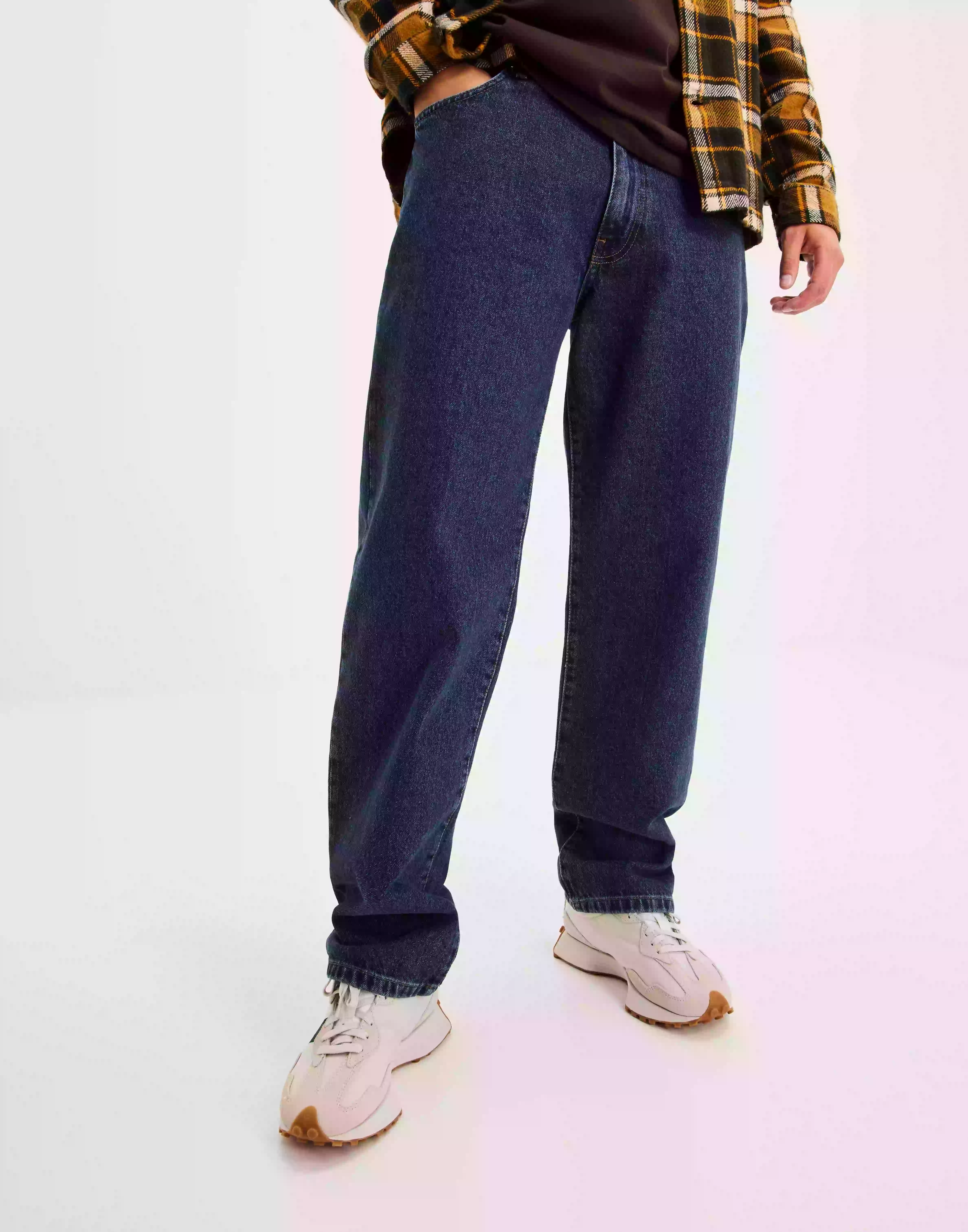 Woodbird Leroy 90s Rinse Jeans Loose fit jeans Blue