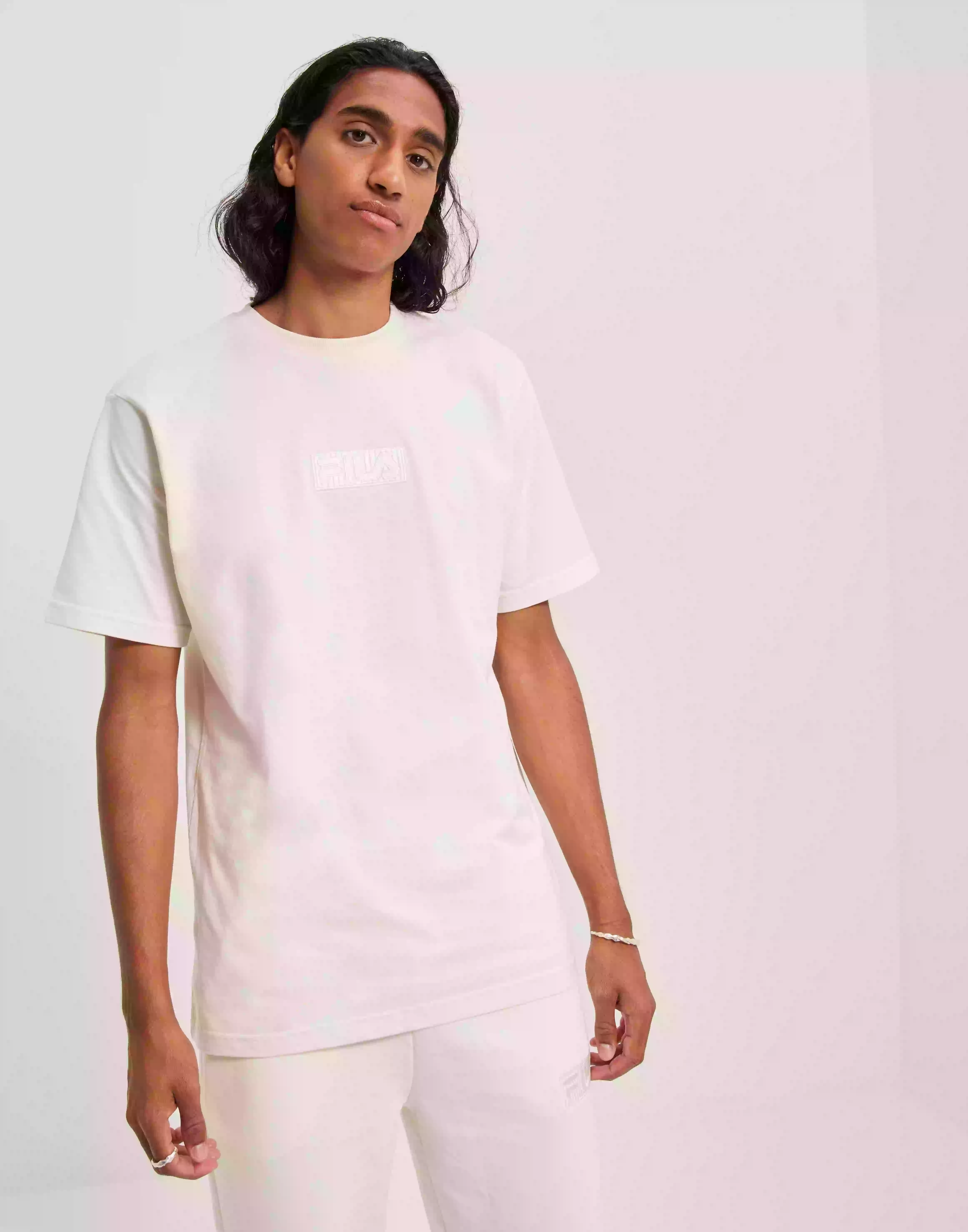 Fila BELSH tee Kortärmade t-shirts Egret