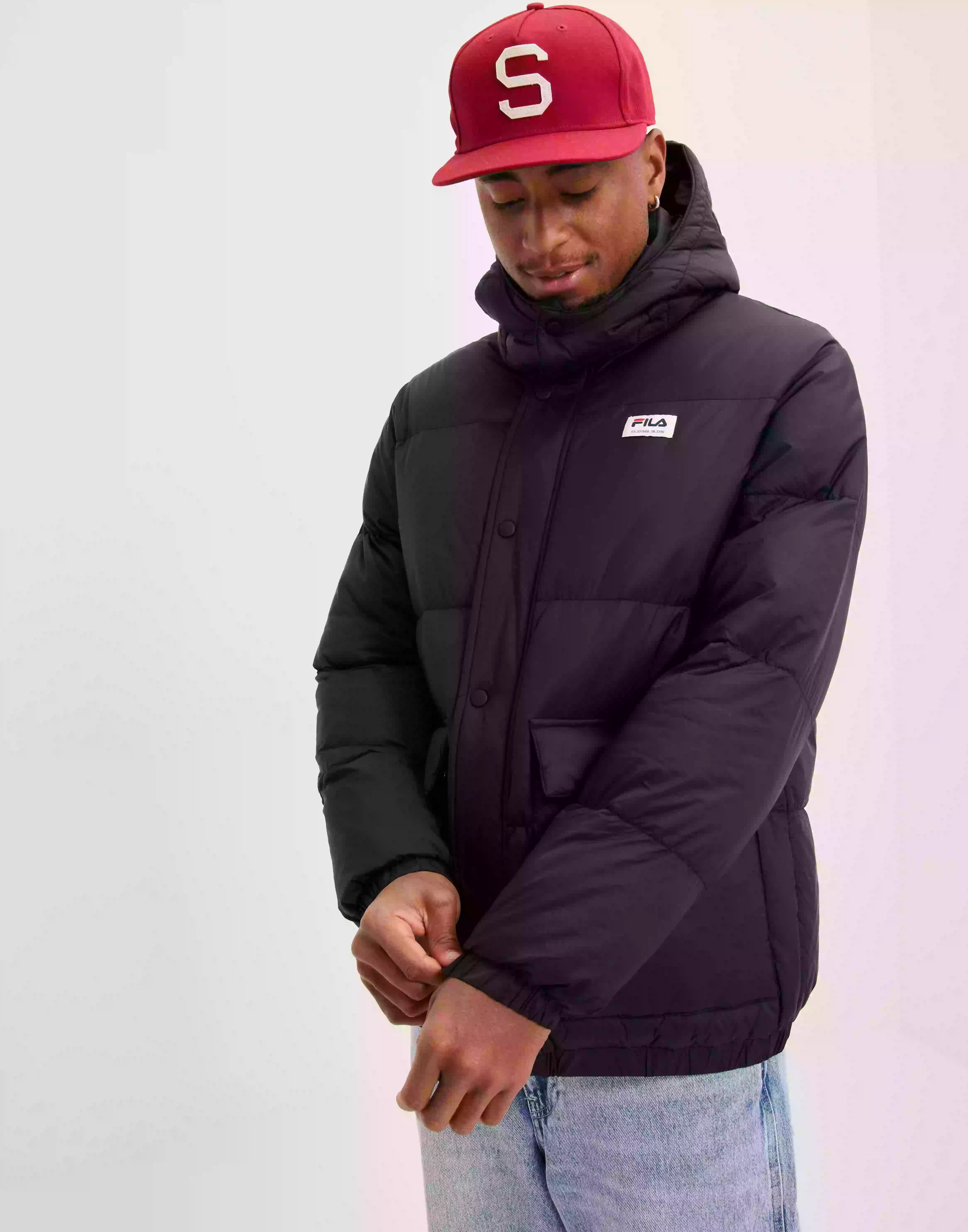 Fila TIREBOLU oversized puff jacket Puffer jackets Moon