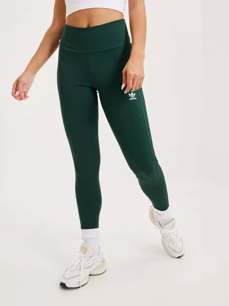 adidas Originals Leggings - Trousers - dark green/green 