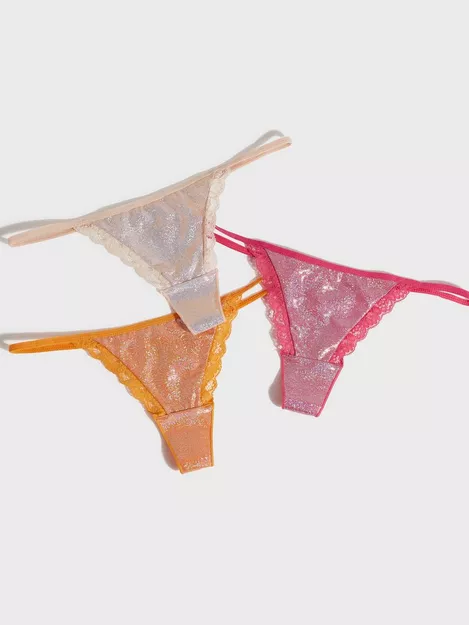 Osta Nelly Shiny 3-pack Thong - Multi 