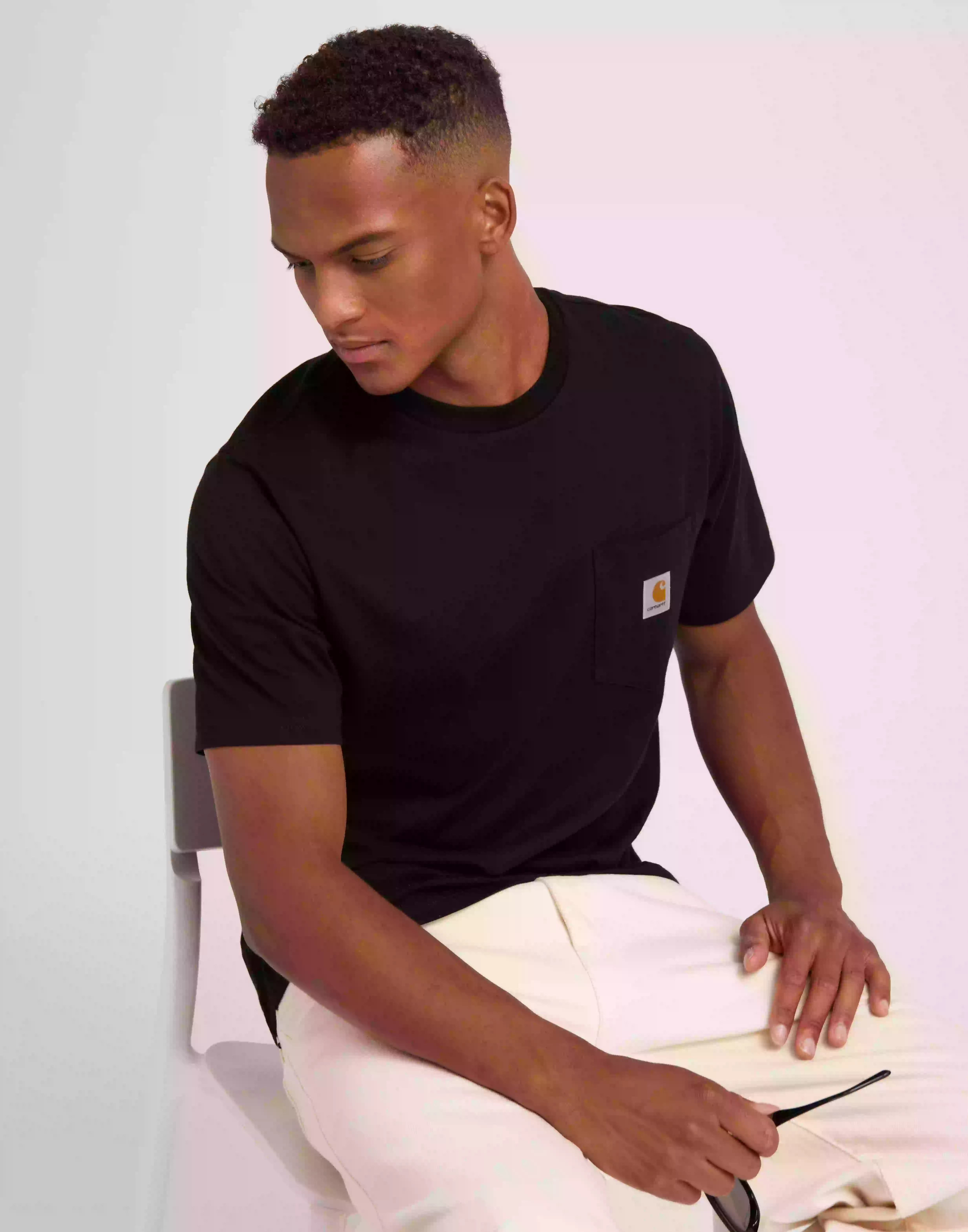Carhartt WIP S/S Pocket T-Shirt Kortärmade t-shirts Black