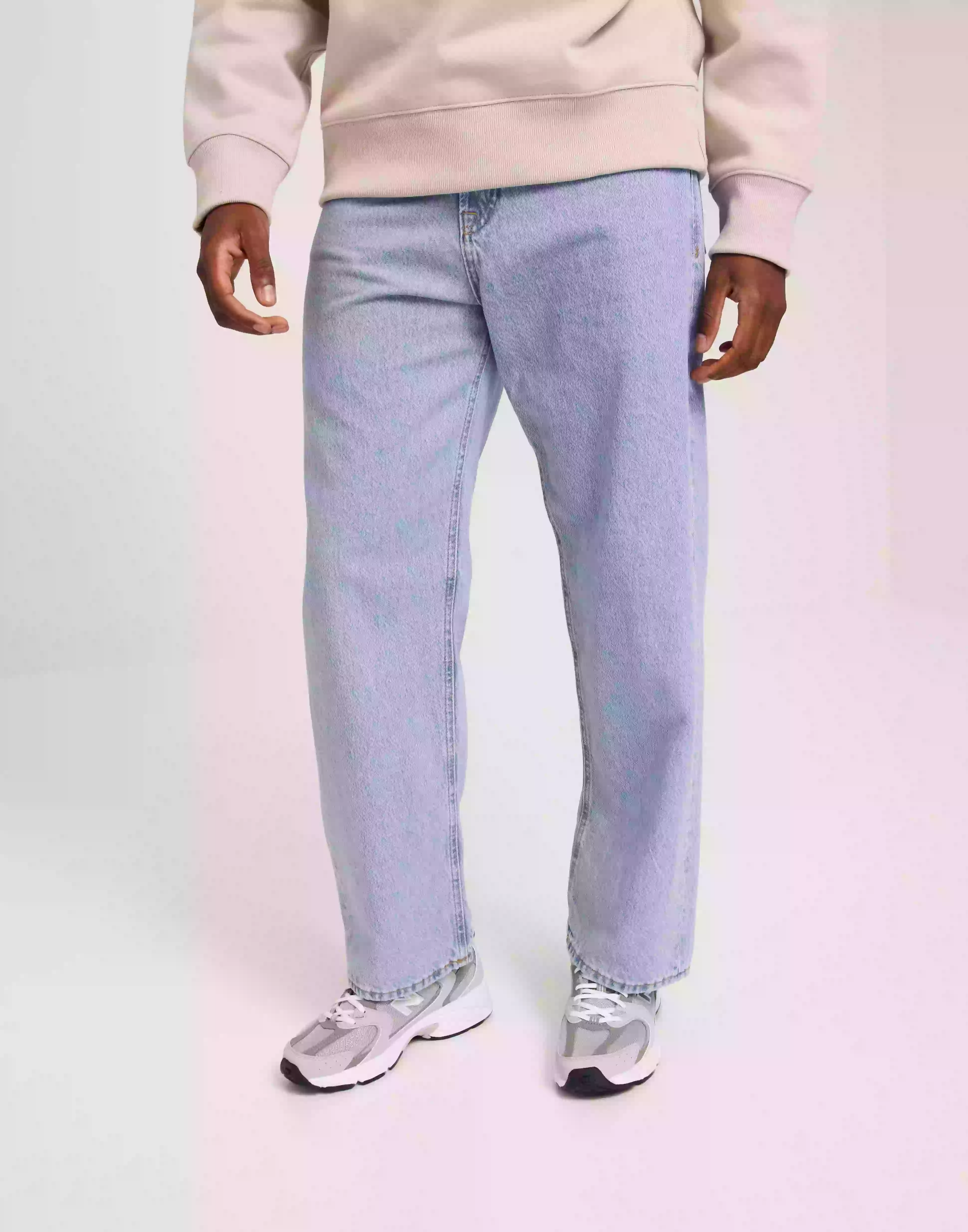 Jack & Jones Jjialex Jjoriginal Sbd 304 Noos Loose fit jeans Blue Denim
