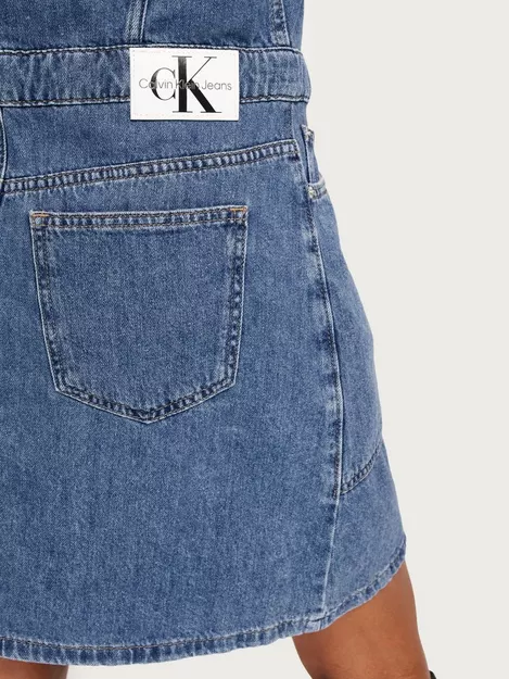 Buy Calvin Klein Jeans TRUCKER Denim DRESS Medium 