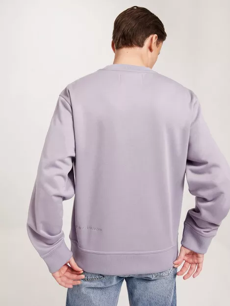Buy NLYMAN CREW CK CHENILLE Lavender NECK - Aura Klein Jeans Calvin |